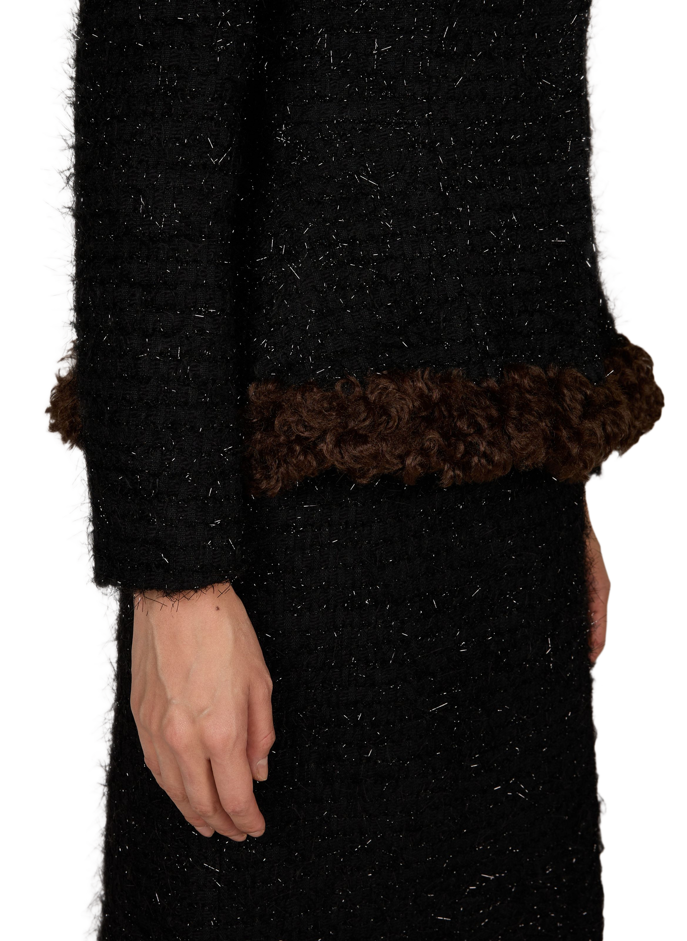 Fitted jacket in blended cotton SIMONE ROCHA Multicolour