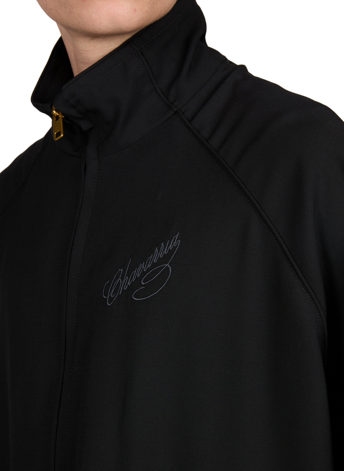 Oversized wool-blend jacket WILLY CHAVARRIA Black