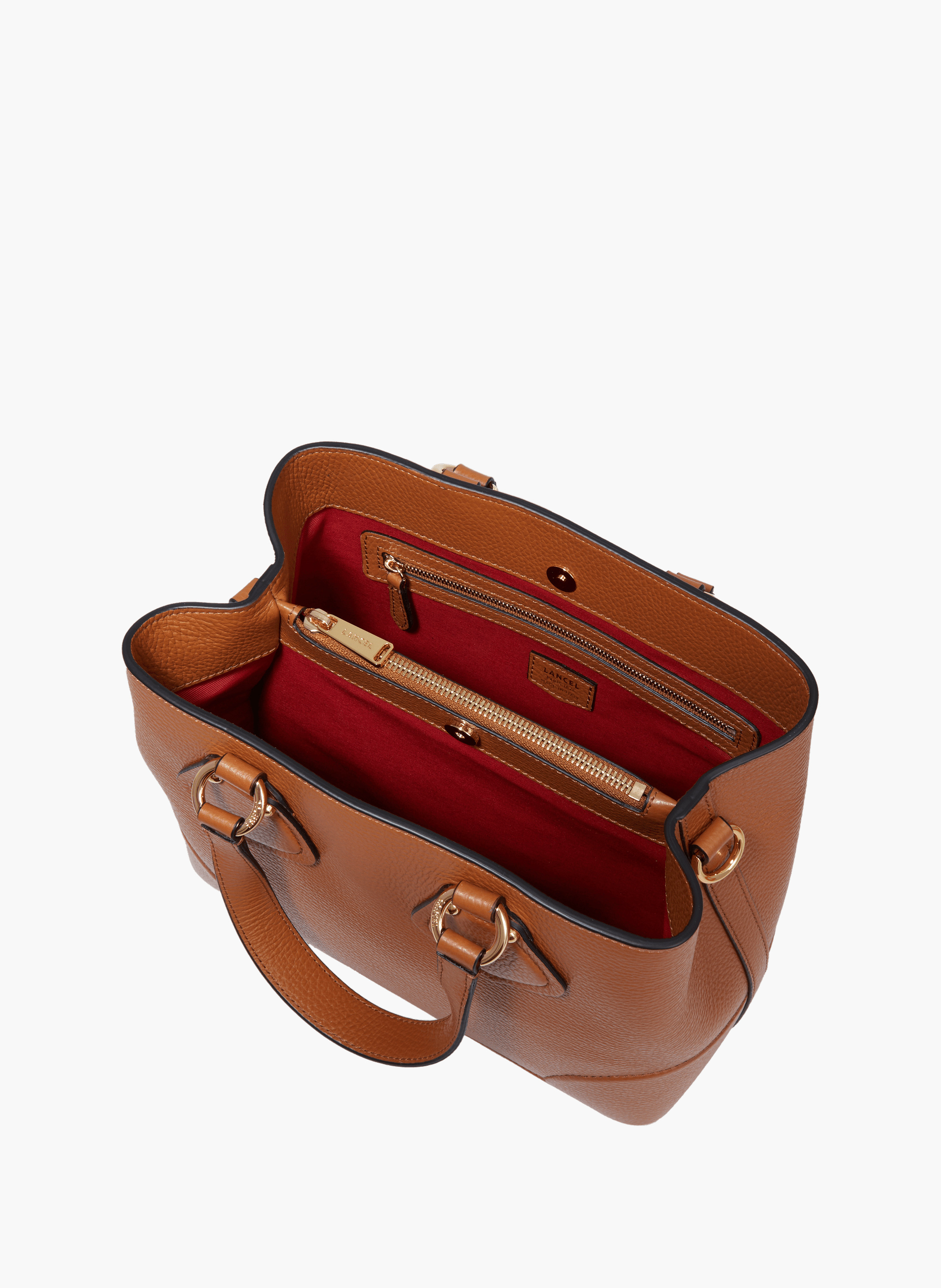 Cabas s neo izy de lancel en cuir LANCEL Marron