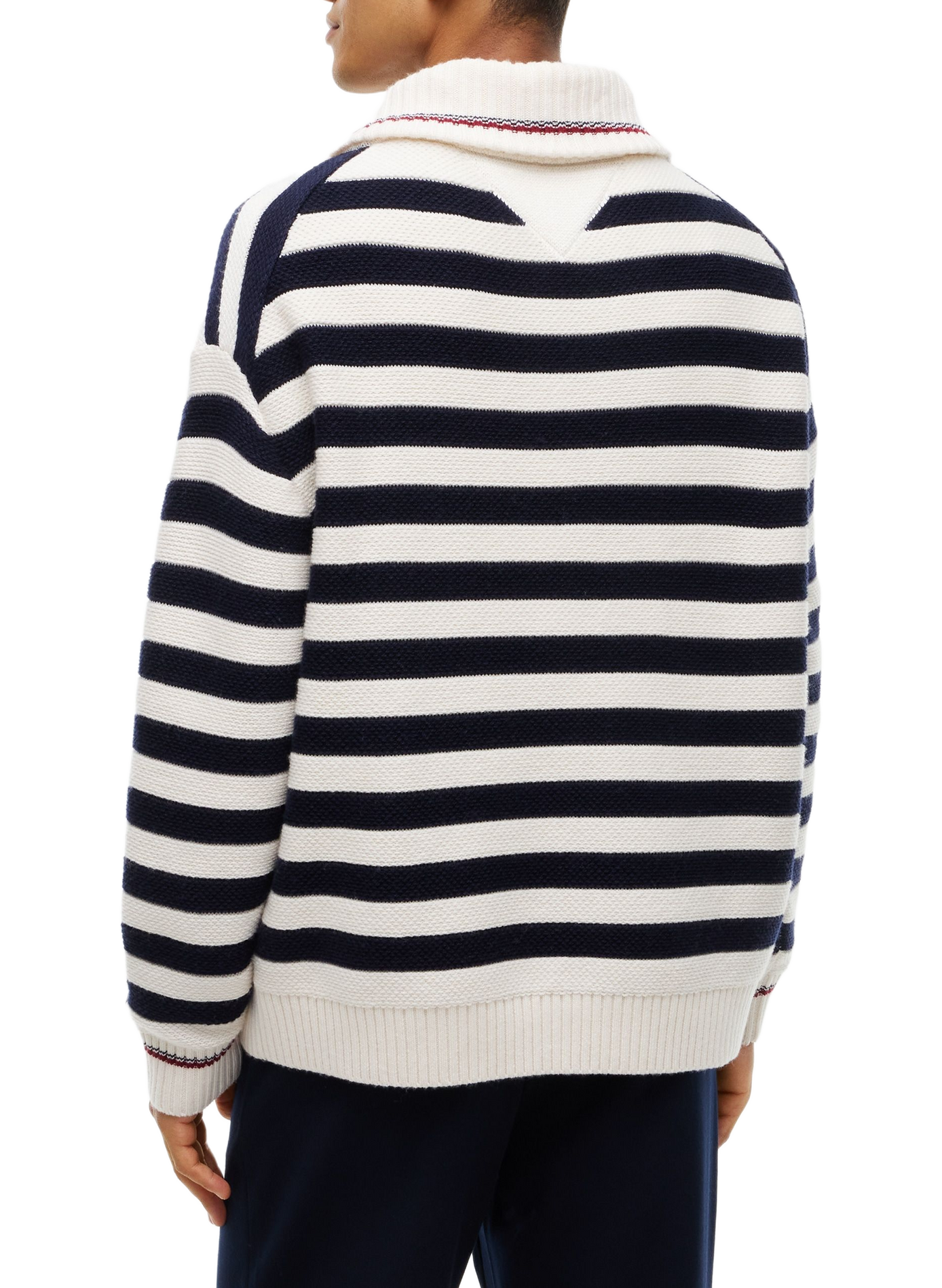 Striped zip-neck sweater TOMMY HILFIGER Multicolour
