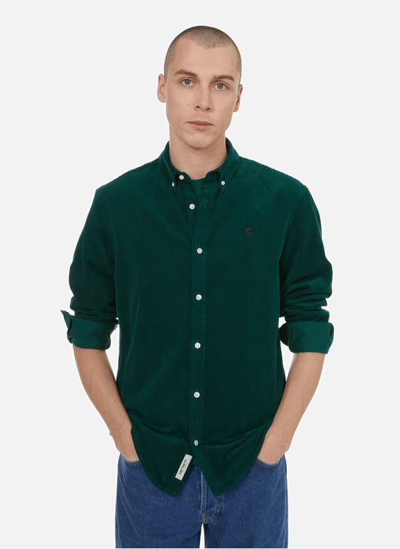 CHEMISE EN VELOURS CoTELe CARHARTT WIP pour HOMME Printemps