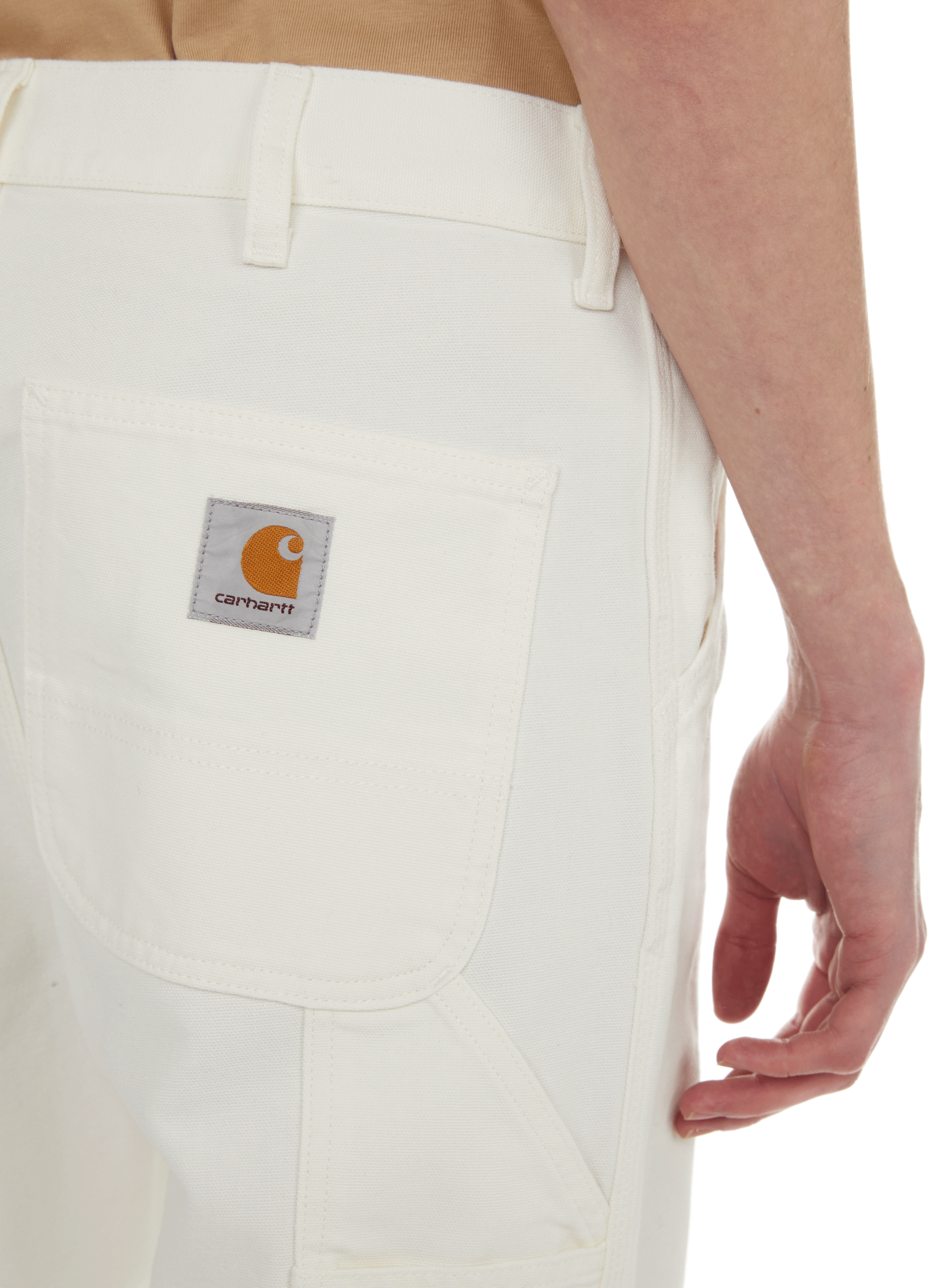 Straight trousers  Beige