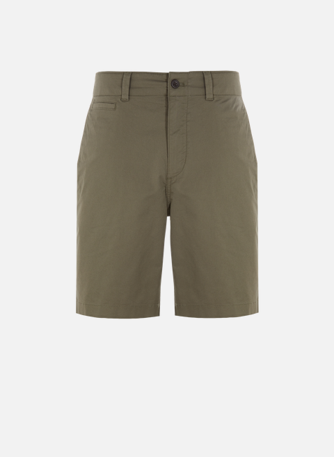 Plain cotton shorts KhakiDOCKERS 