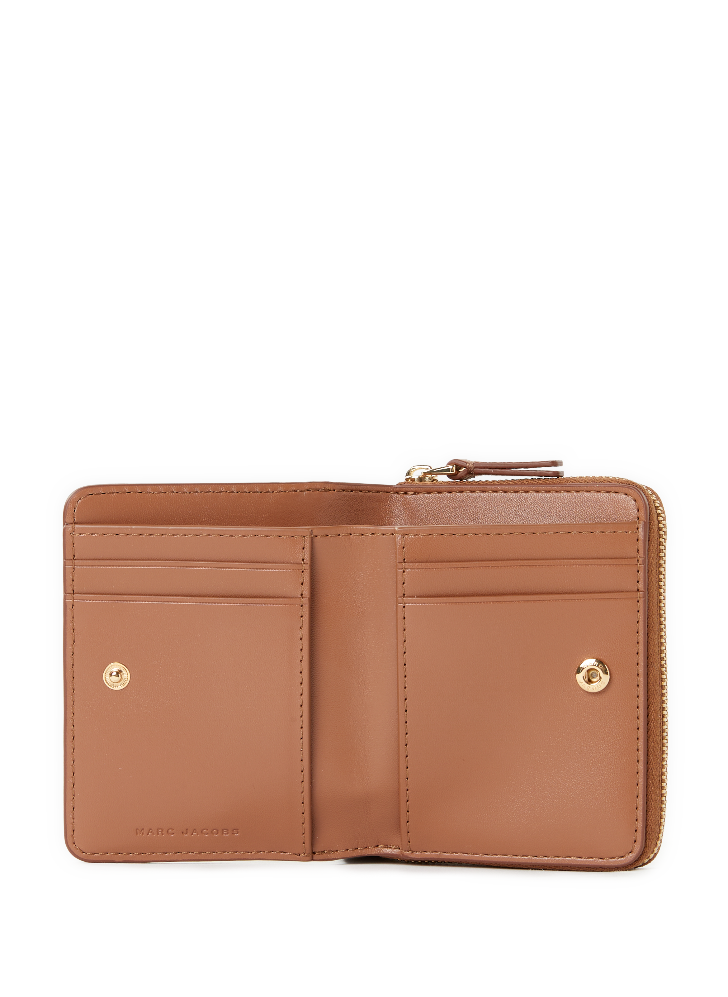 Small leather wallet MARC JACOBS Brown