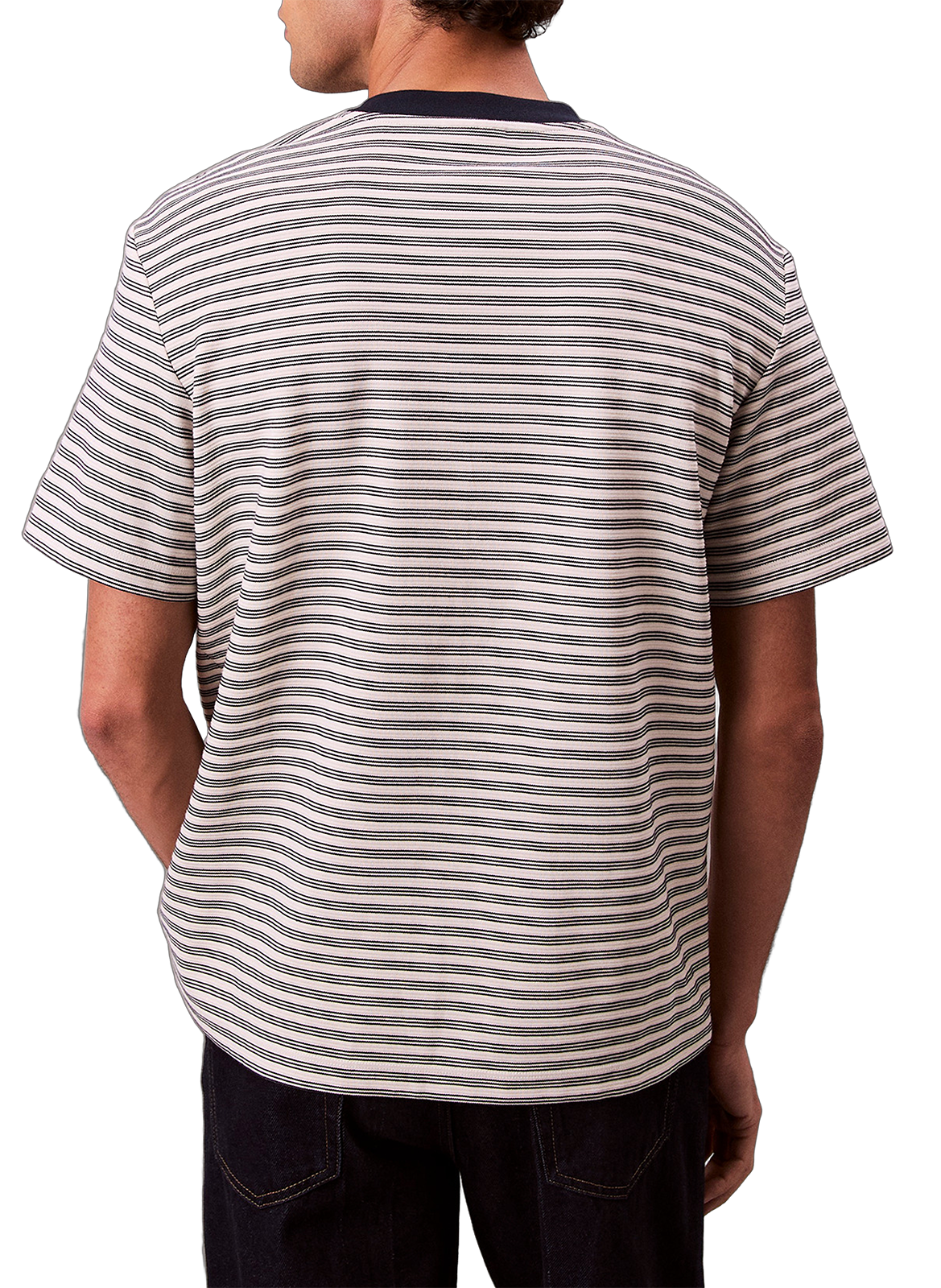Striped T-shirt CALVIN KLEIN Beige