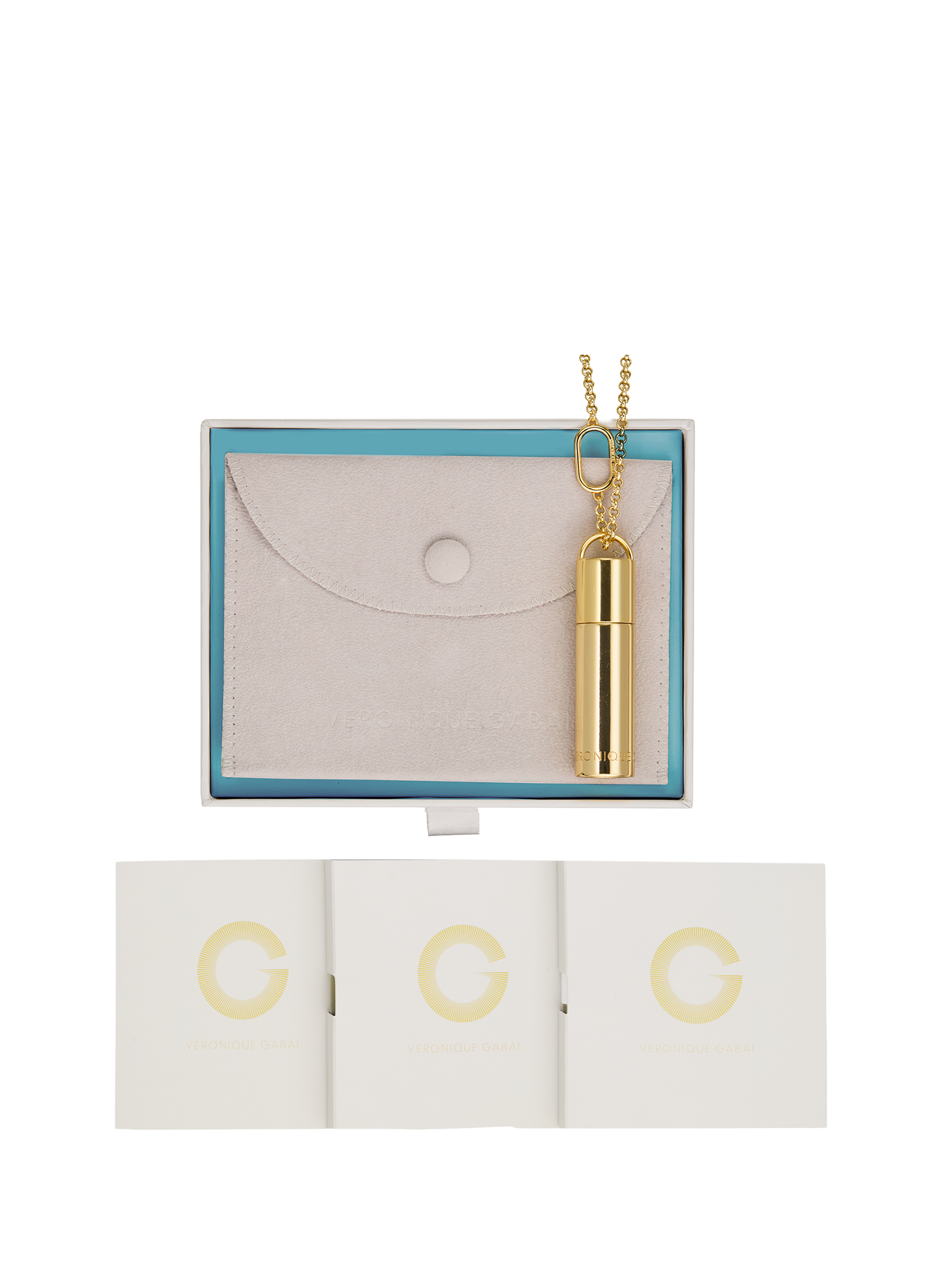 The Little Perfume Necklace VERONIQUE GABAI Gold
