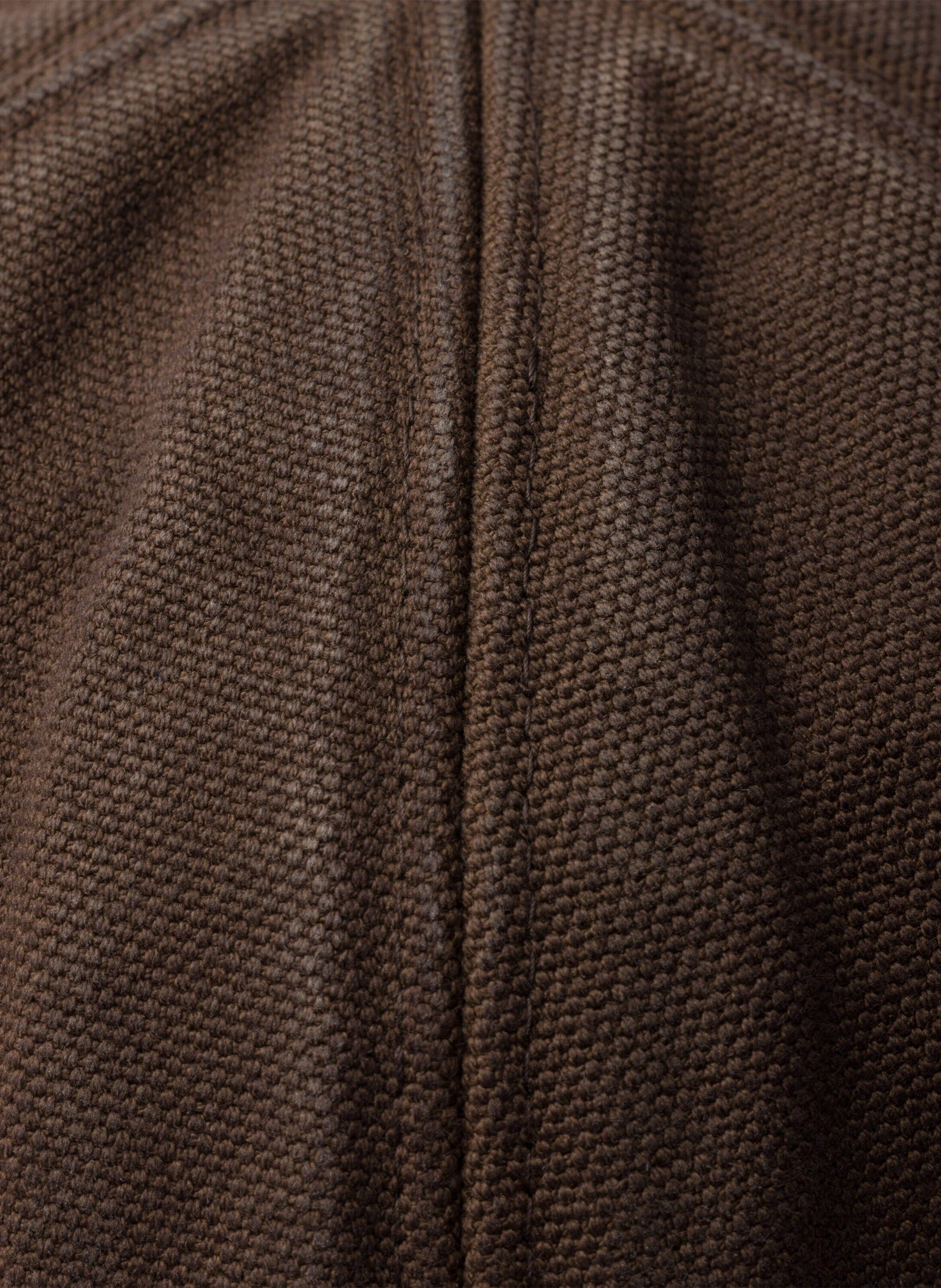 Casquette de baseball en coton PRADA Marron