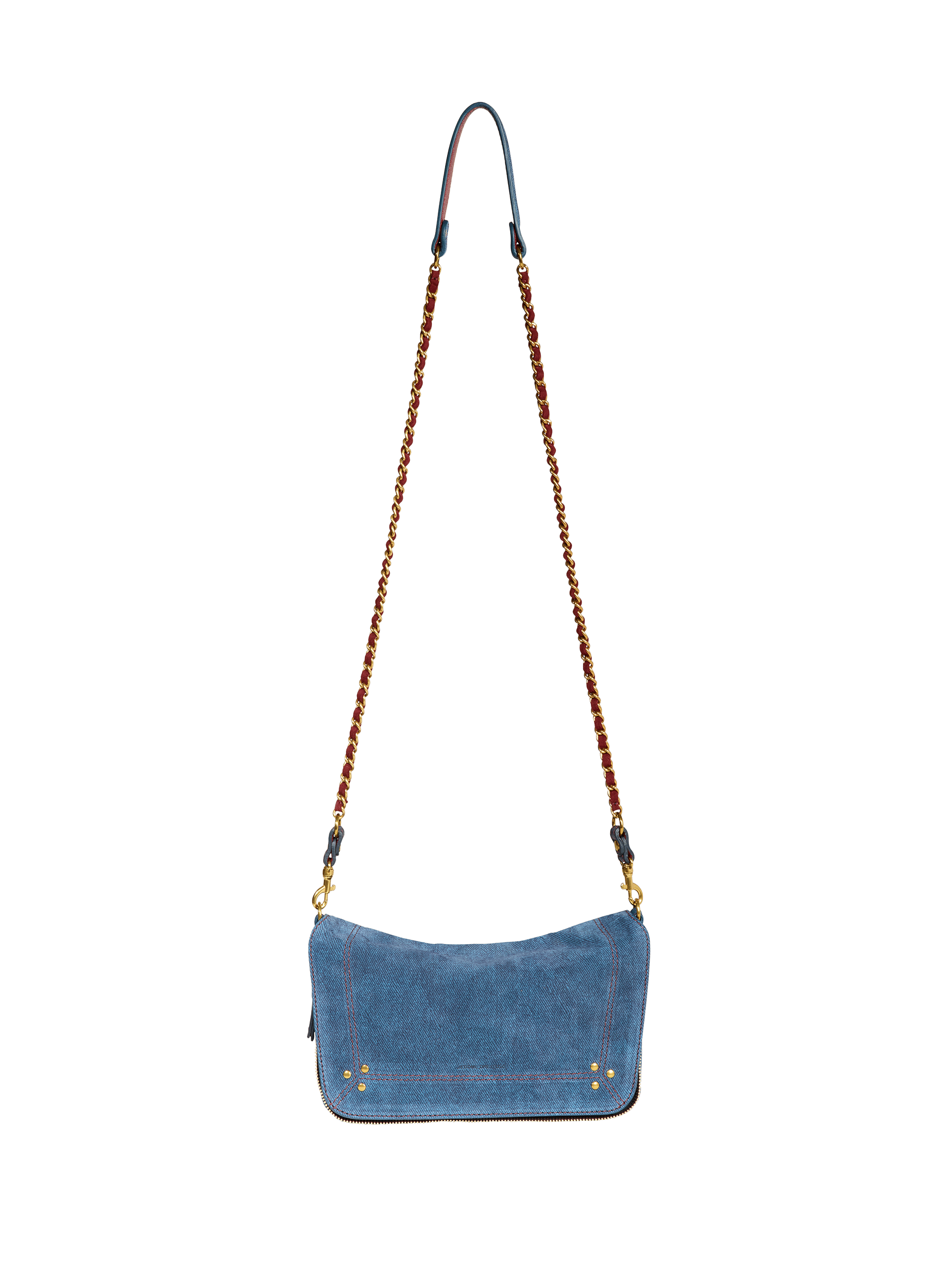 Sac à bandoulière Bobi S en denim JÉRÔME DREYFUSS Bleu