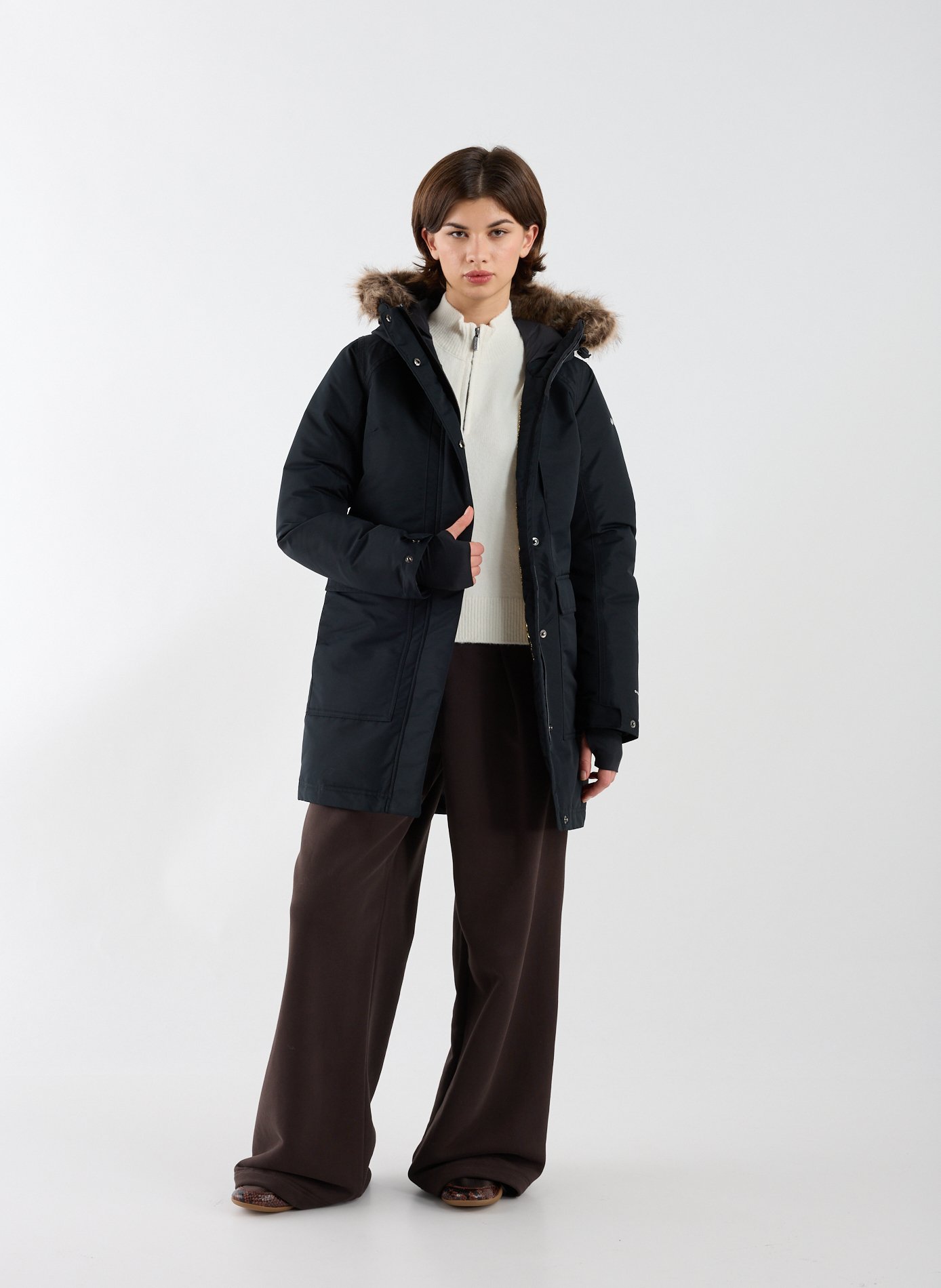 Waterproof Little Si Parka COLUMBIA Black