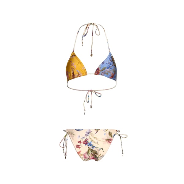 Maillot de bain 2 pièces à motif