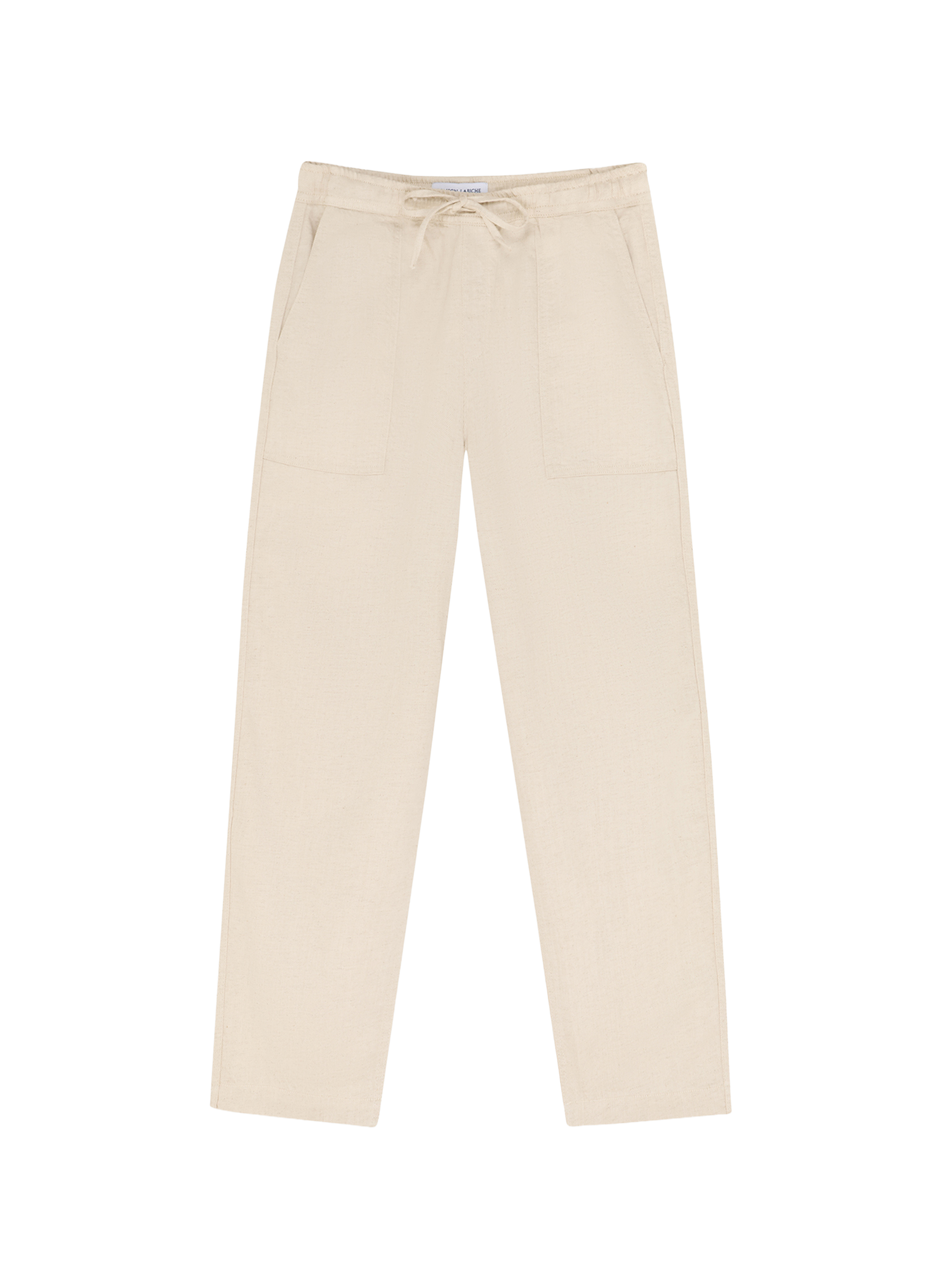 Lyocell and linen trousers MAISON LABICHE Beige