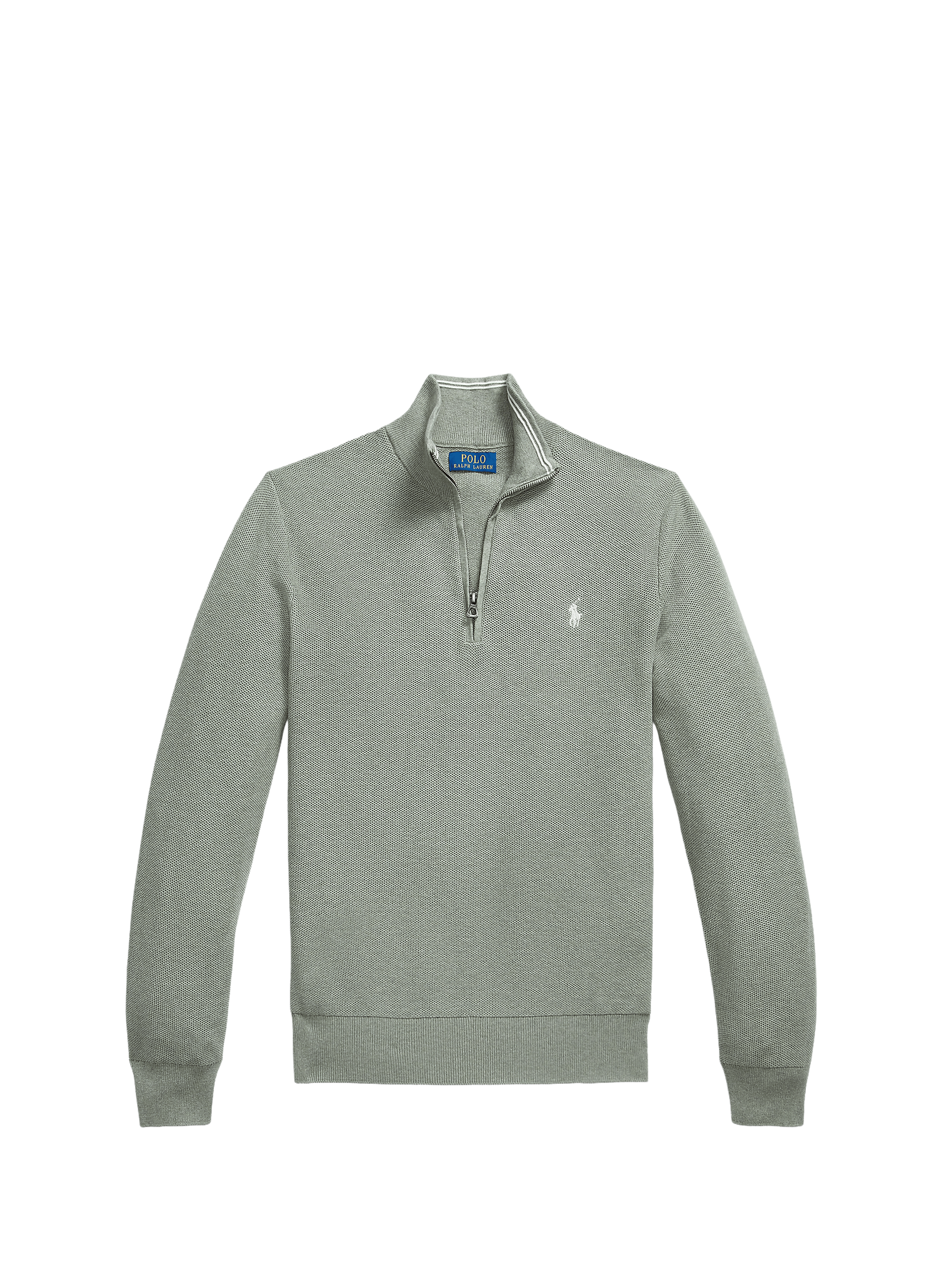 Cotton high-neck jumper POLO RALPH LAUREN Green