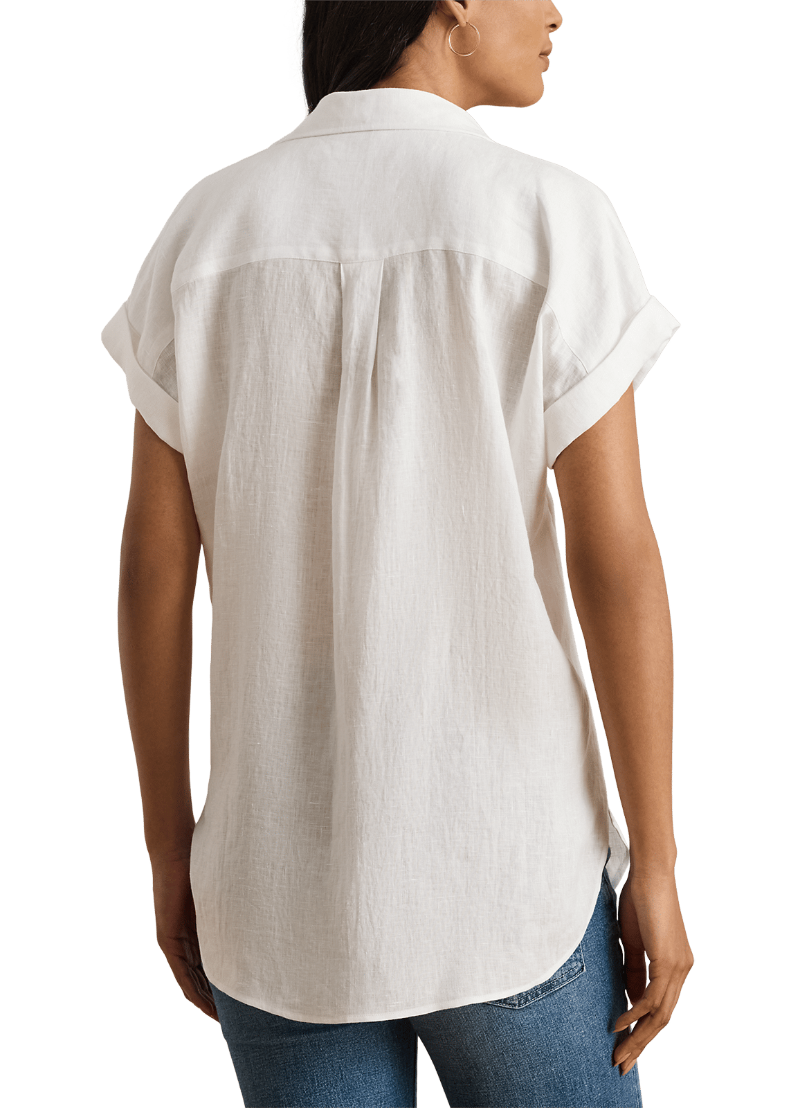 Cotton shirt LAUREN White