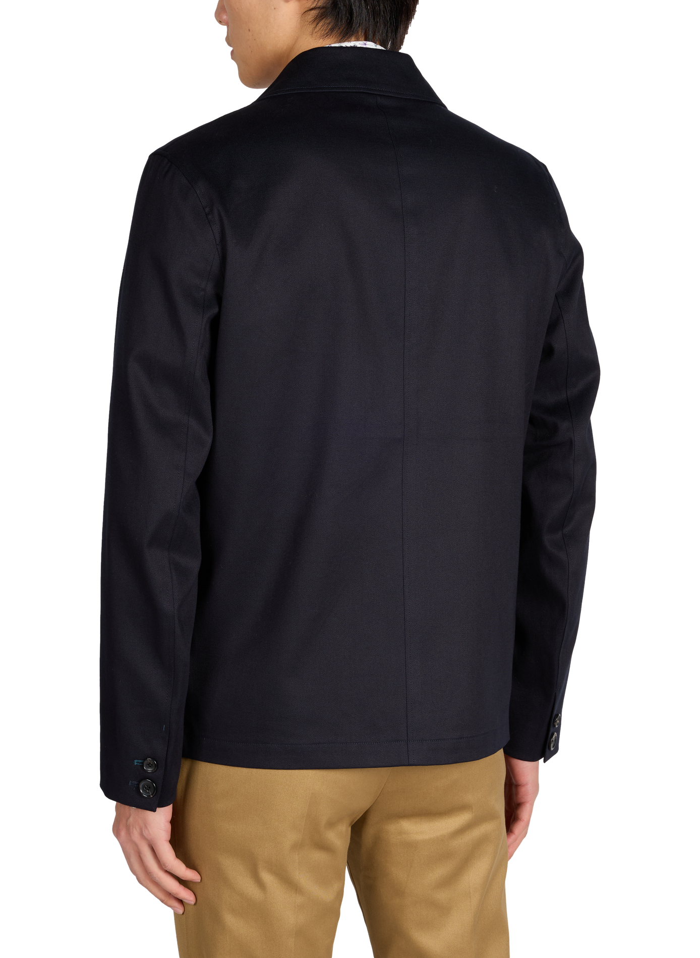 Straight jacket with classic collar PAUL SMITH Blue