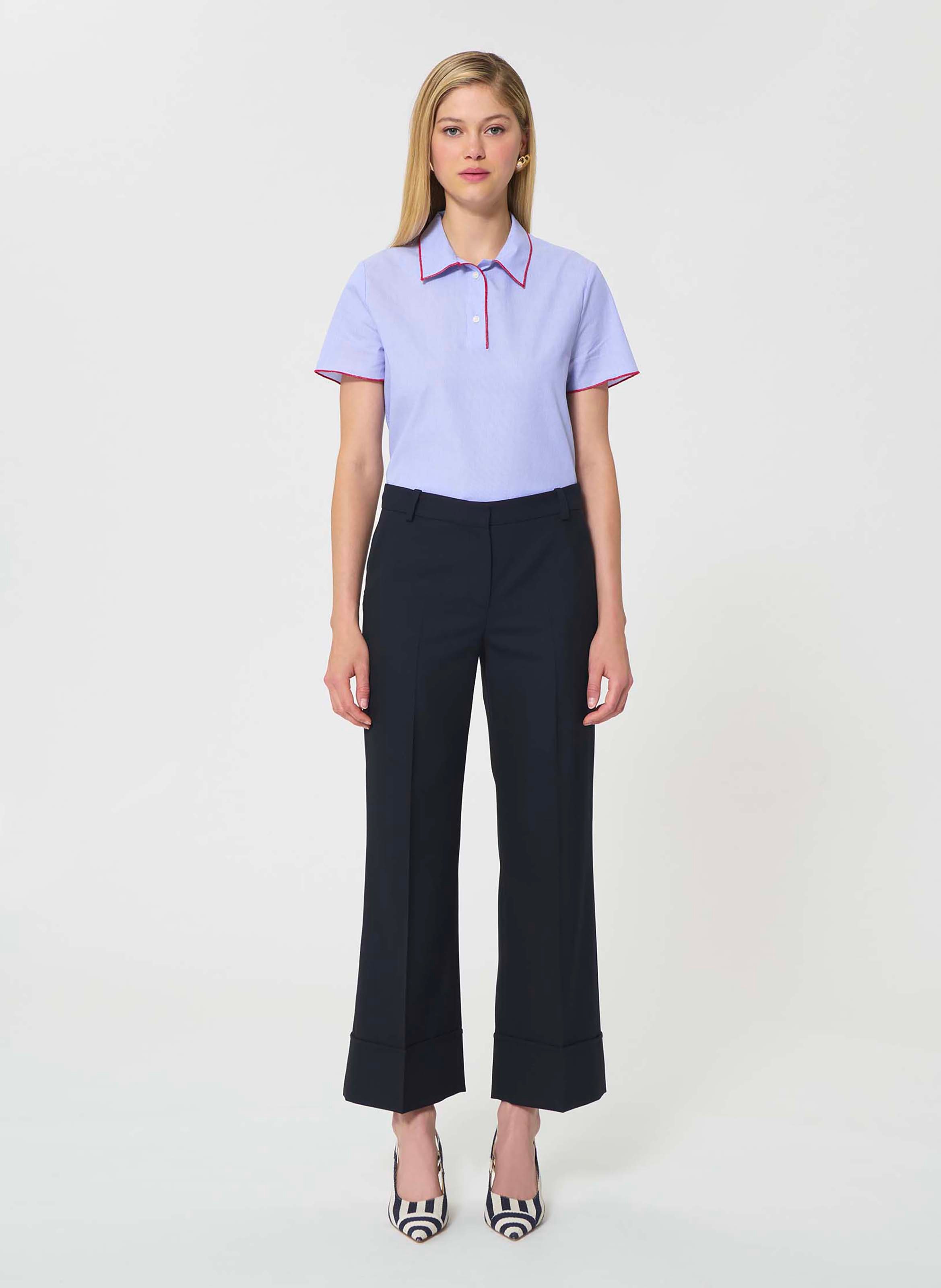 Pantalon pierre TARA JARMON Bleu