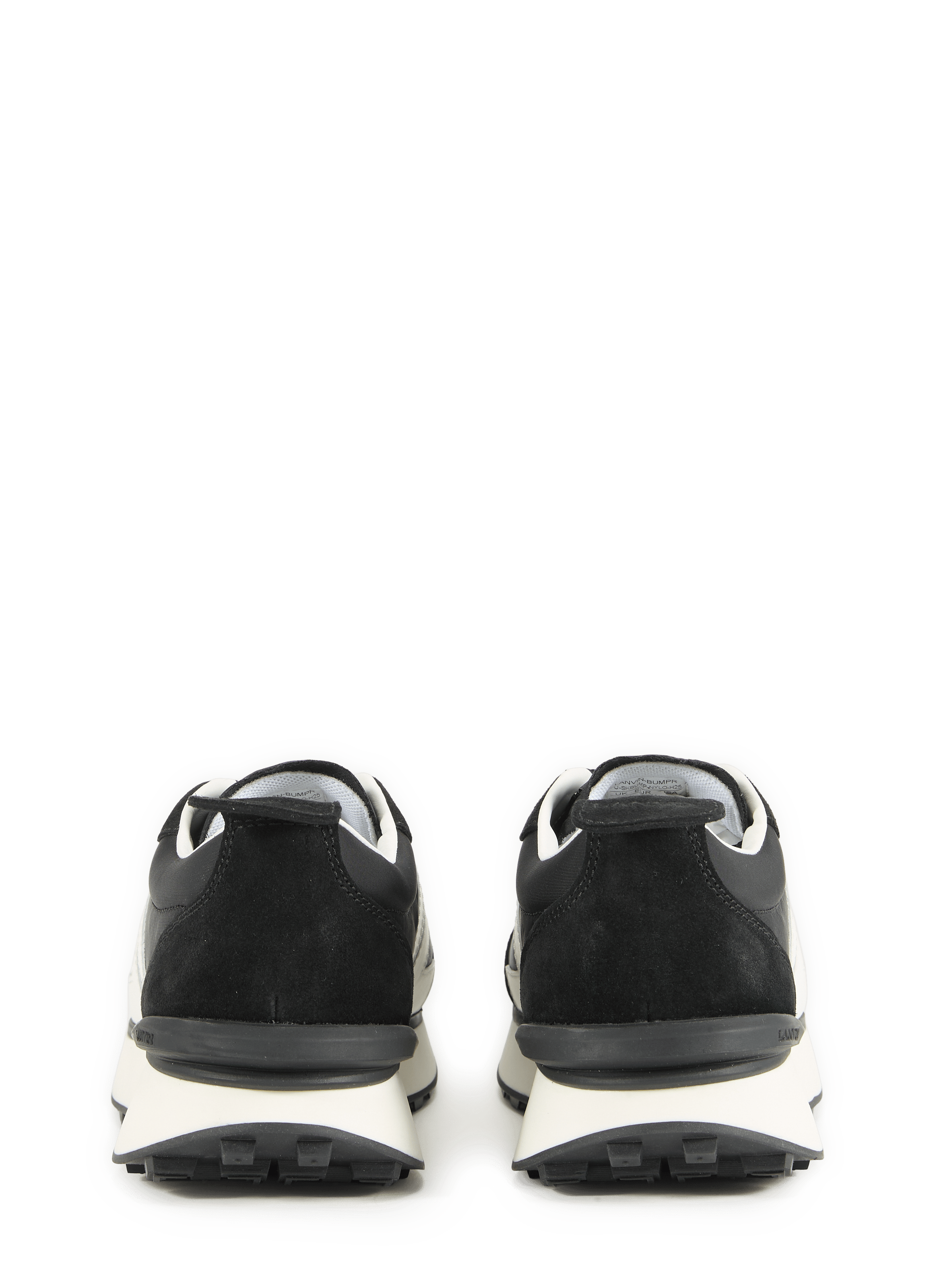 Baskets bases Bumpr compensées LANVIN Noir
