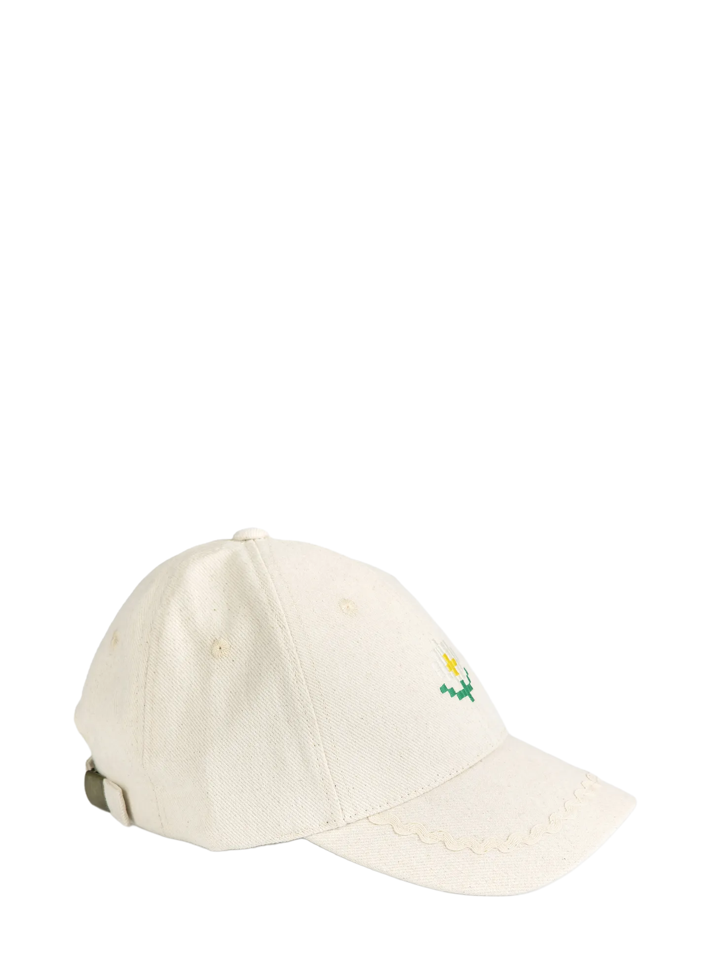 Pixel Daisy Twill Cap BOBO CHOSES Beige