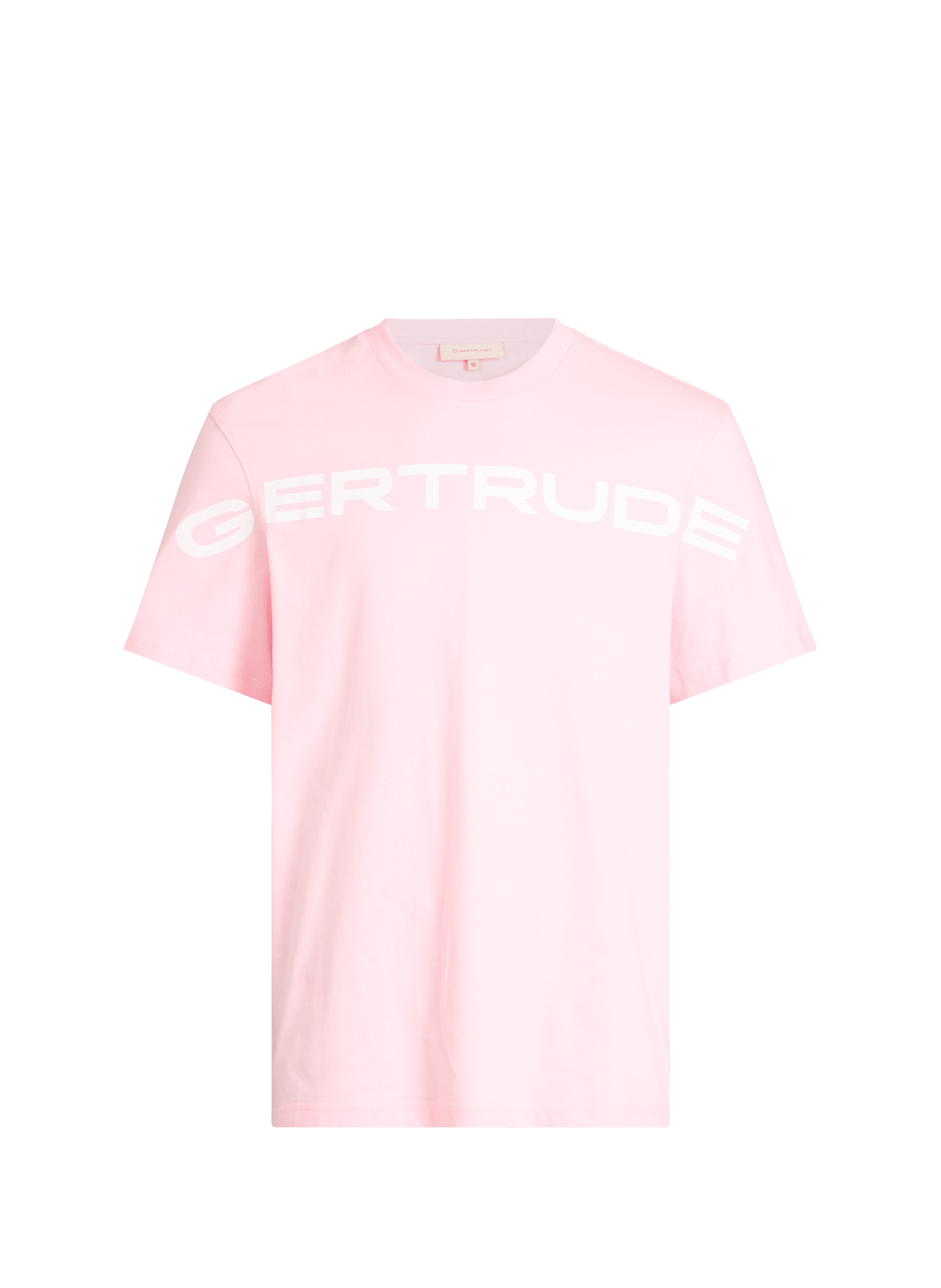 Straight-fit cotton T-shirt GERTRUDE ET GASTON Pink
