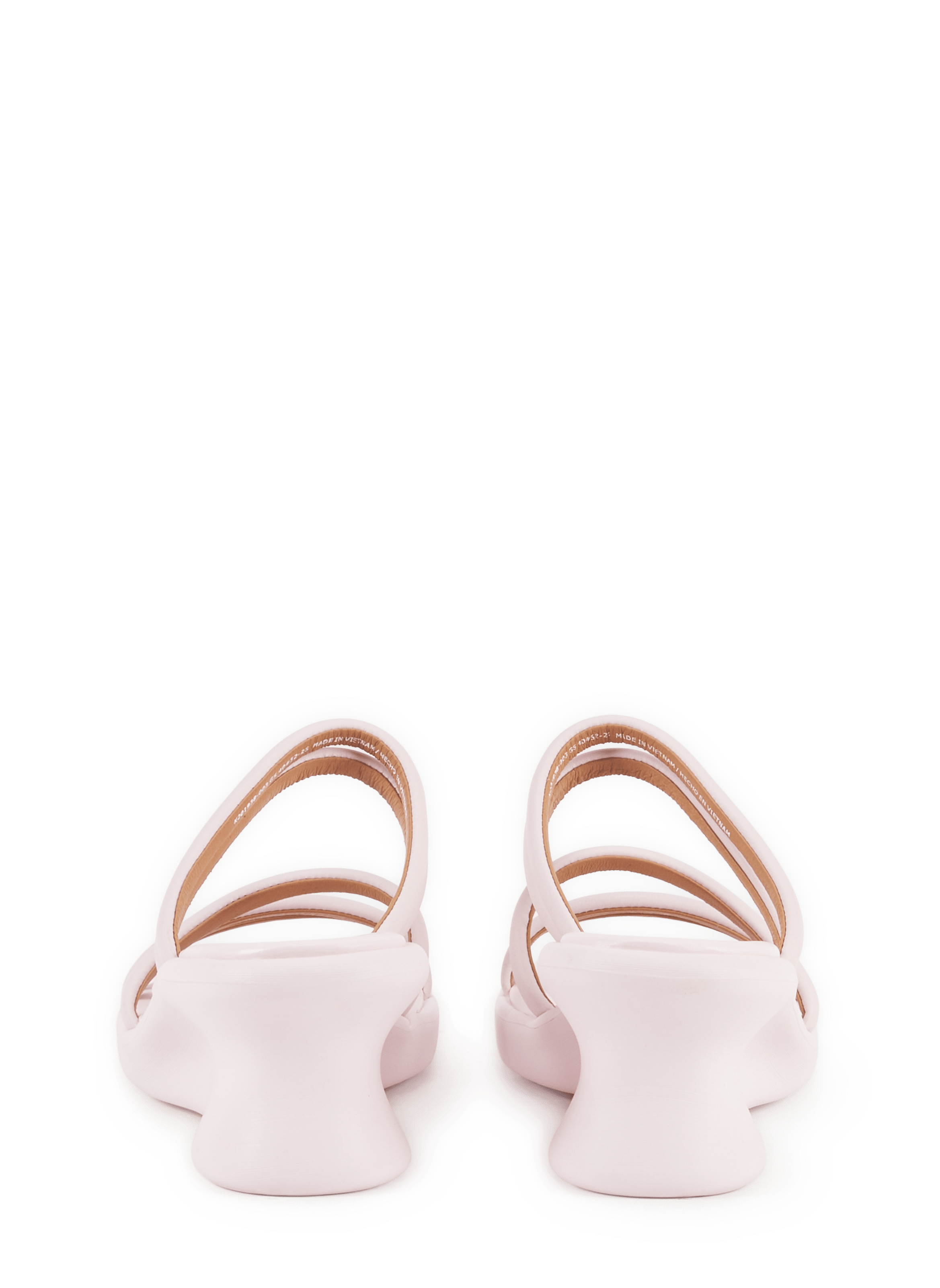 Sandales à talon Louise en cuir CAMPER Rose