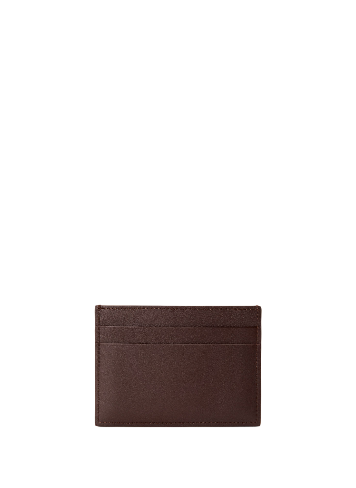 LOEWE x Louis Wain - Porte-cartes simple Cats en cuir de veau classique LOEWE Marron