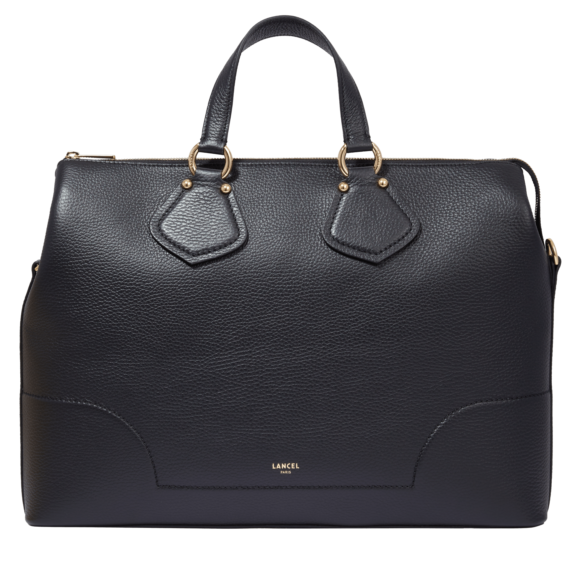 Sac business neo izy de lancel en cuir LANCEL Noir