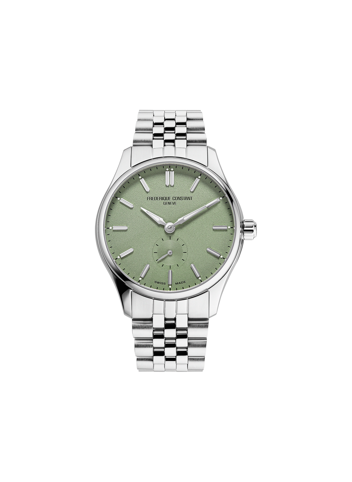 Montre automatique en acier inoxydable FREDERIQUE CONSTANT Vert