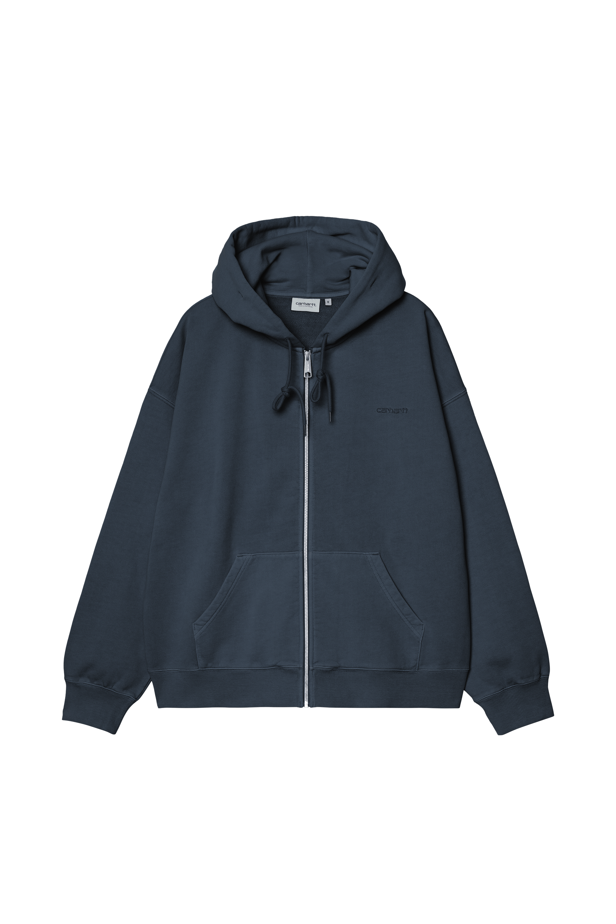 Hoodie zippé hooded benton sweat jacket CARHARTT WIP Bleu