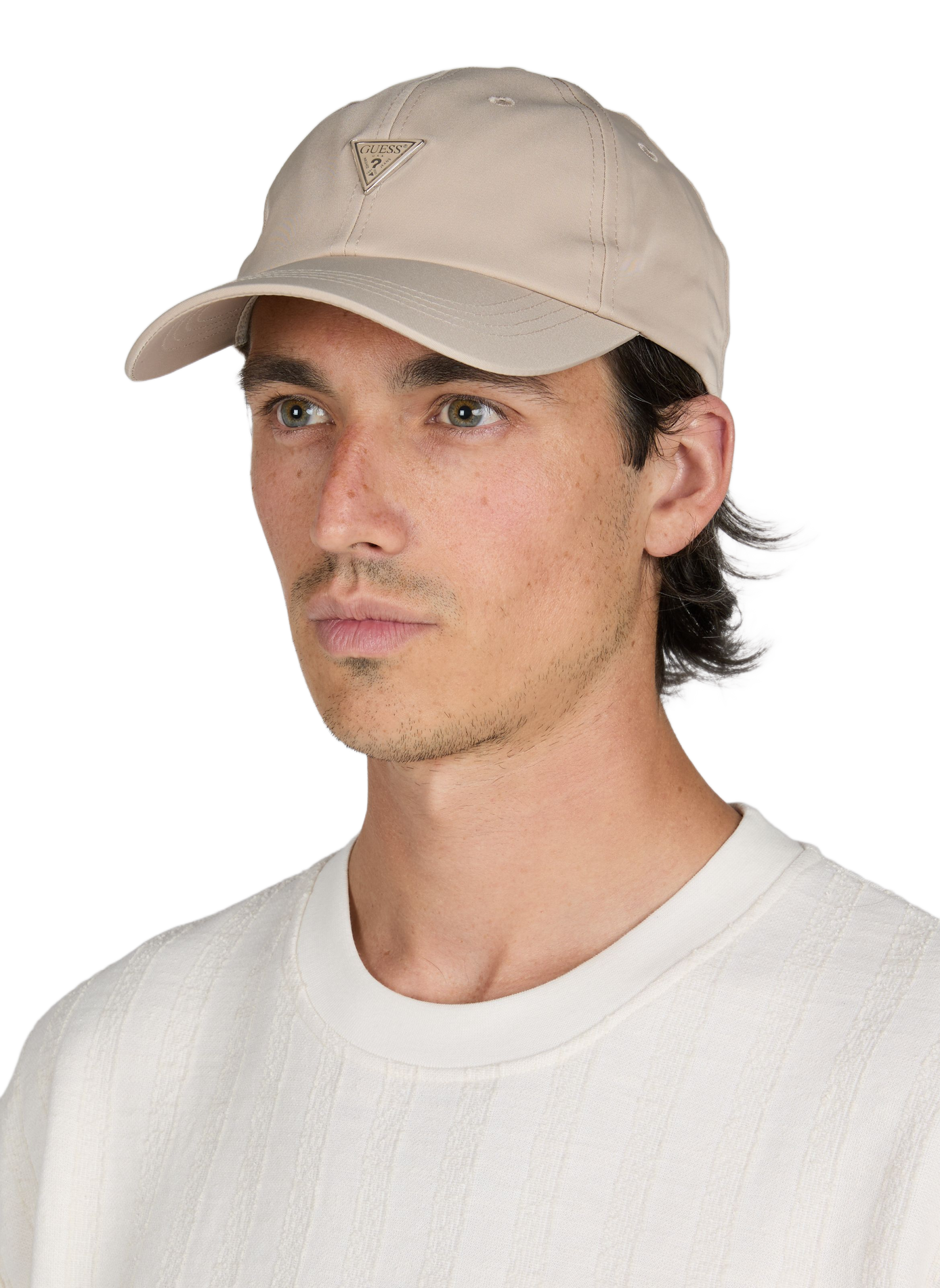 Logo-Kappe GUESS Beige