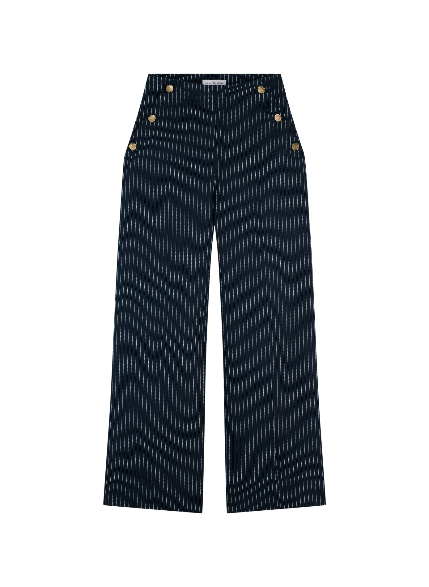 Striped wide-leg trousers TOMMY HILFIGER Multicolour