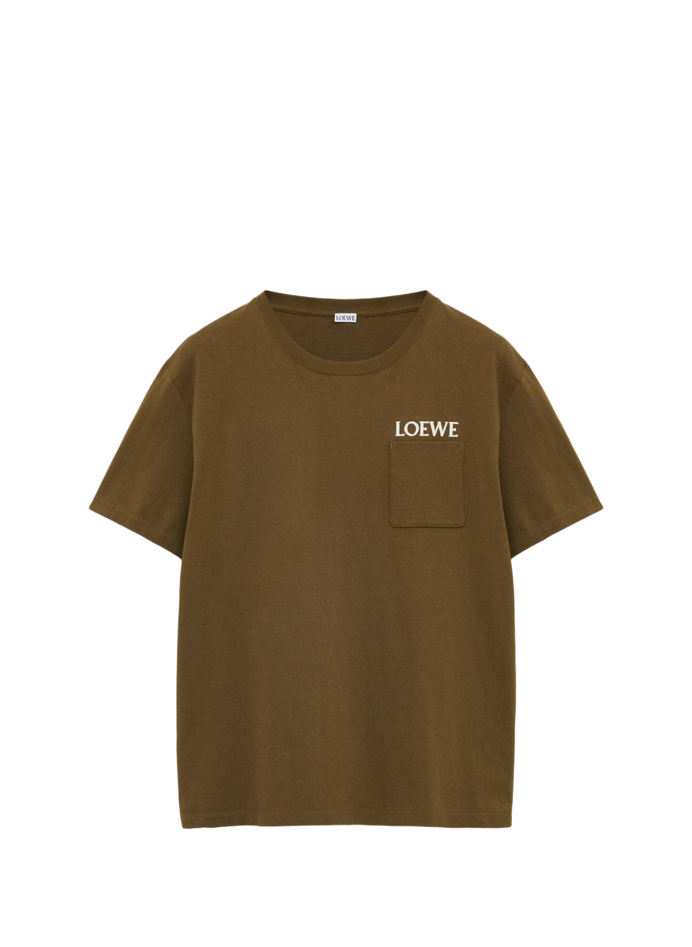 Lässiges Baumwoll-T-Shirt LOEWE Grun