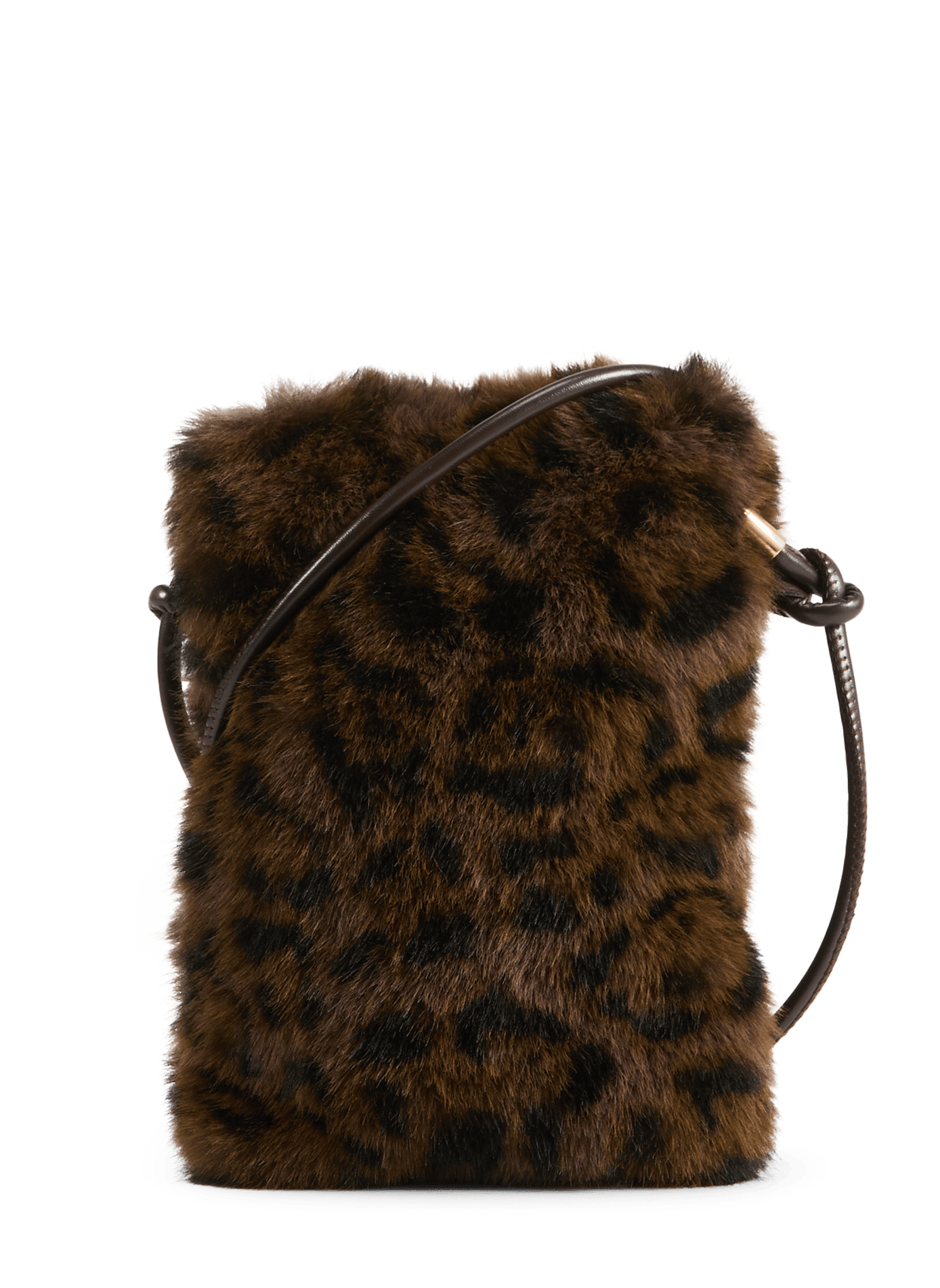 Faux Fur Shoulder Bag AU PRINTEMPS PARIS Multicolour