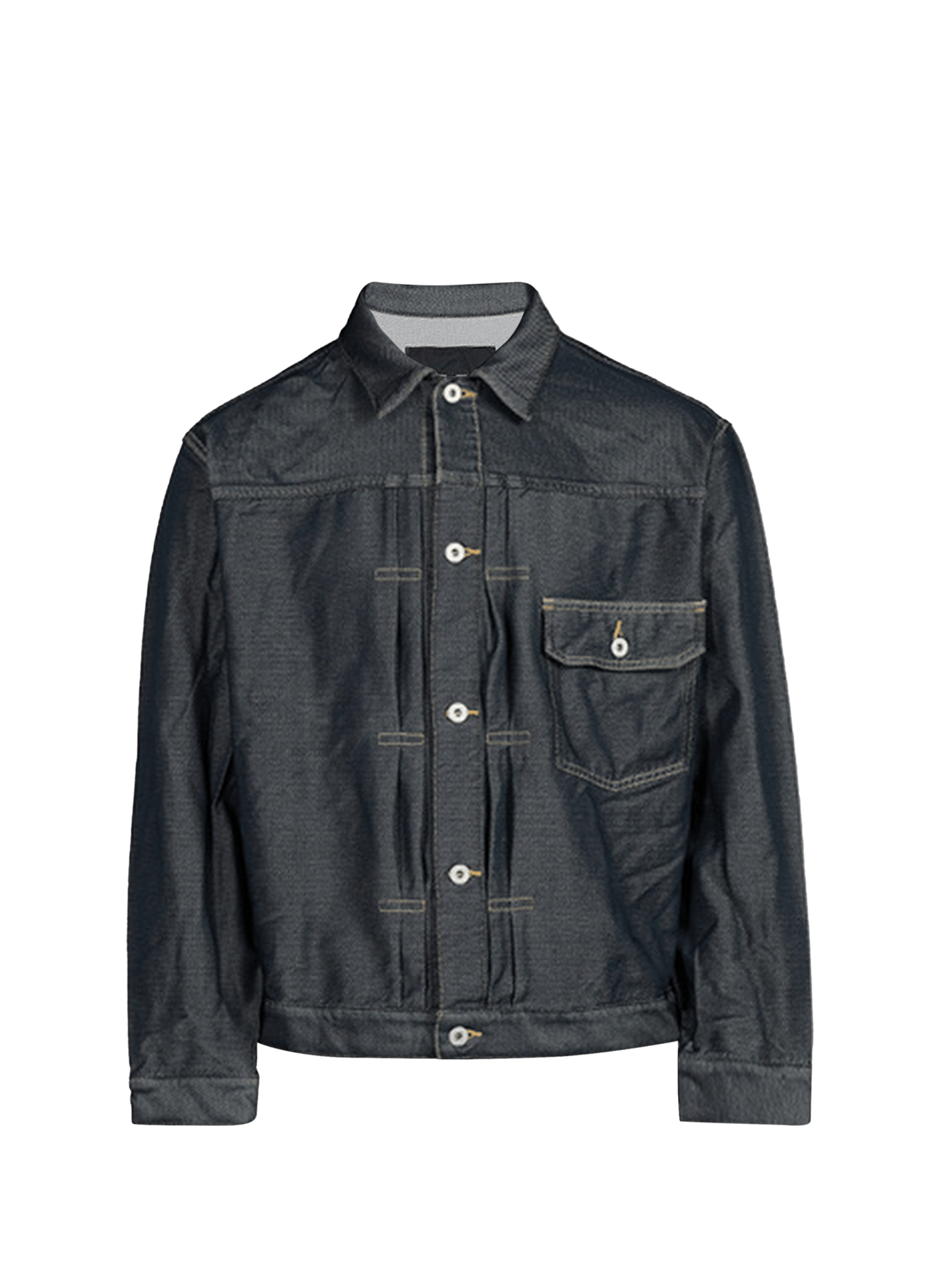 Veste droite col classique effet denim COMME DES GARCONS HOMME Multicolore