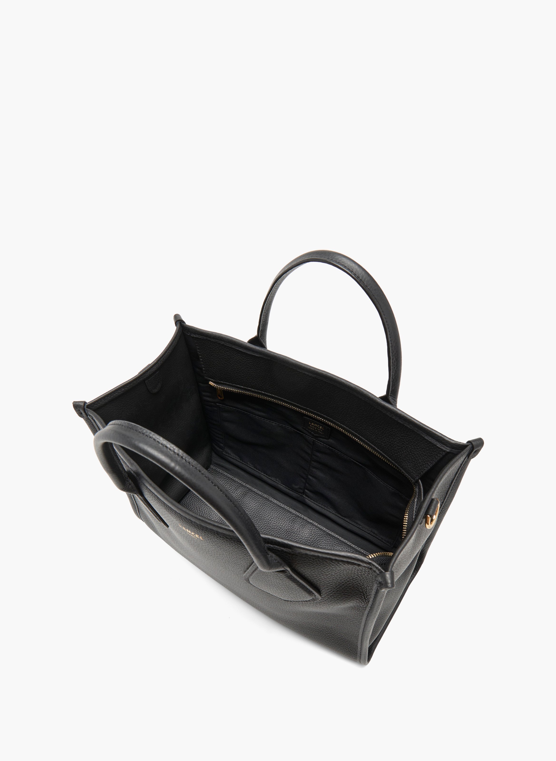 Cabas m zip tote bag LANCEL Noir