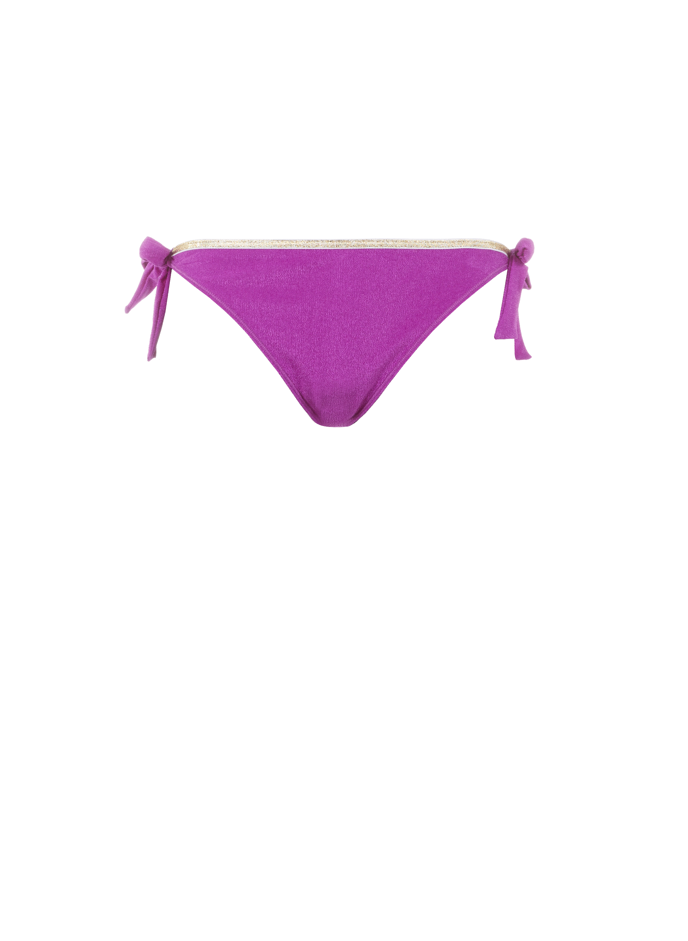 LA NOUVELLE Bas de maillot de bain texturé Violet