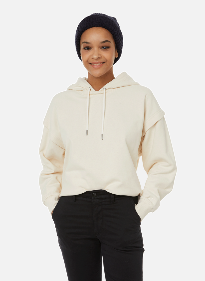 CALVIN KLEIN recycled cotton hoodie