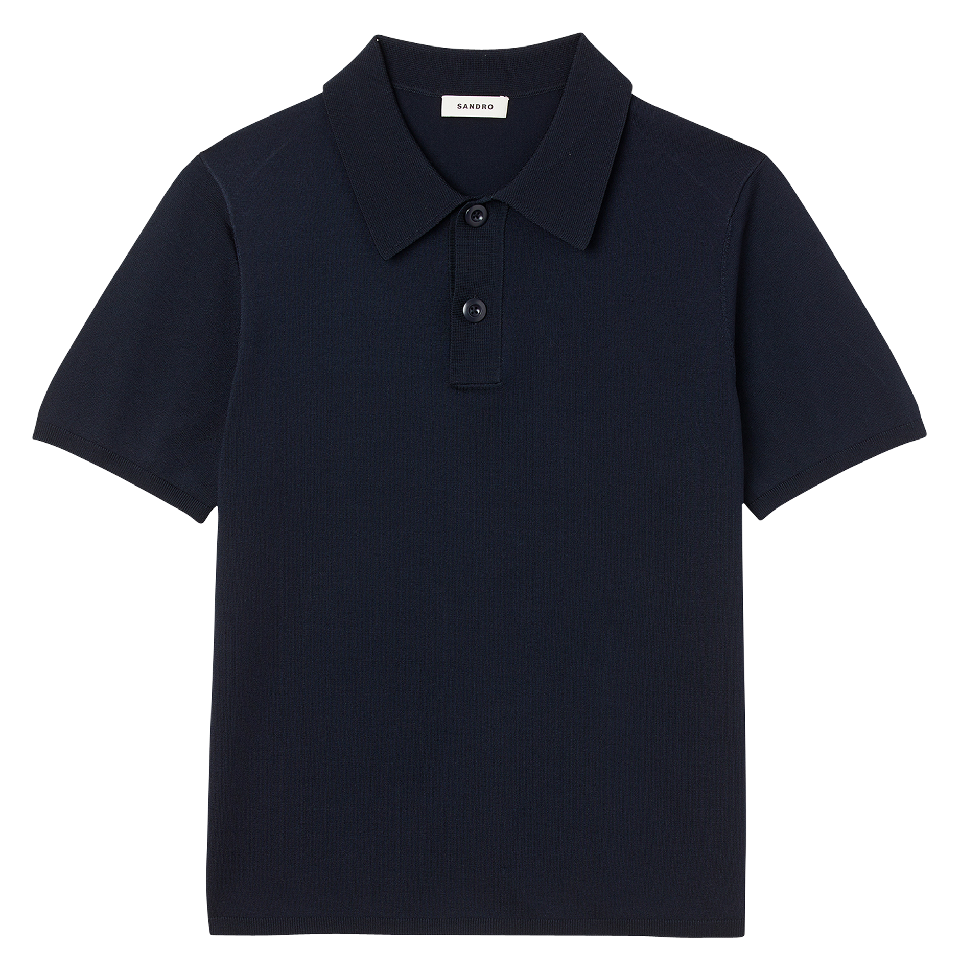 Polo regular fit SANDRO Bleu