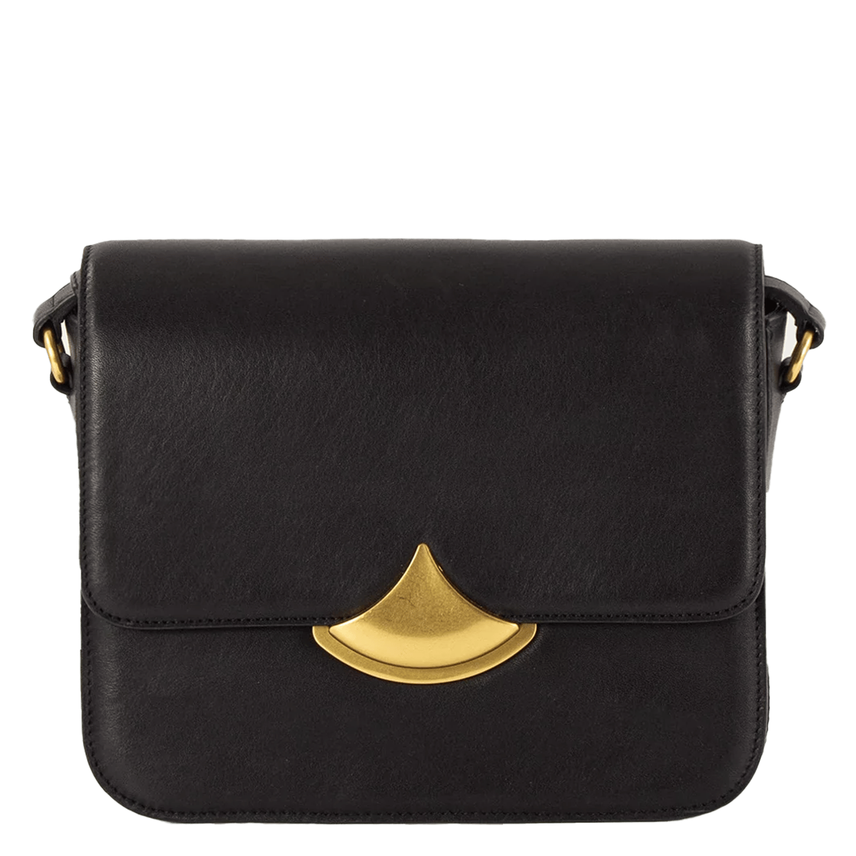 Sac bandoulière en cuir diviluz SESSUN Noir