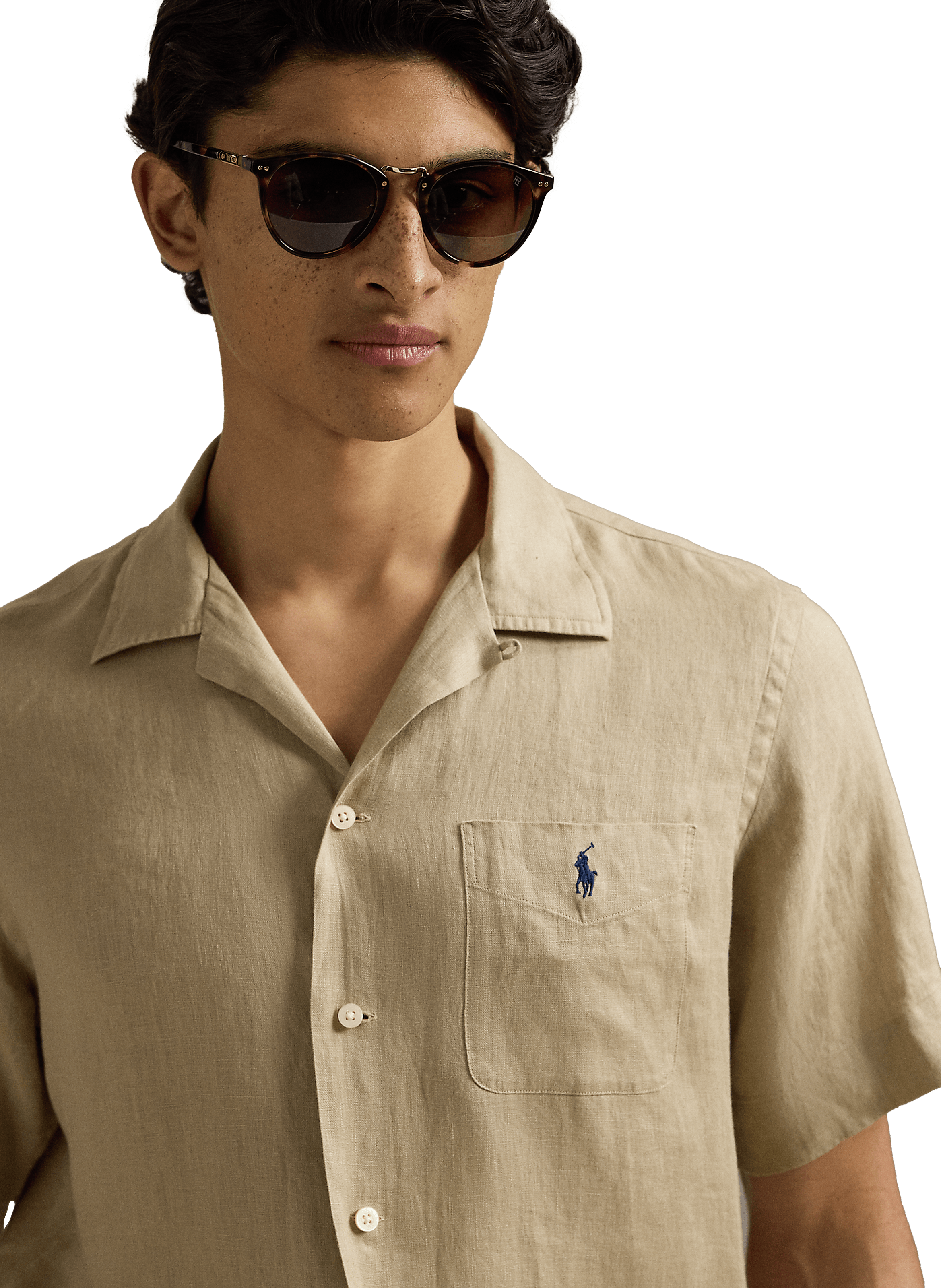 Linen shirt POLO RALPH LAUREN Beige