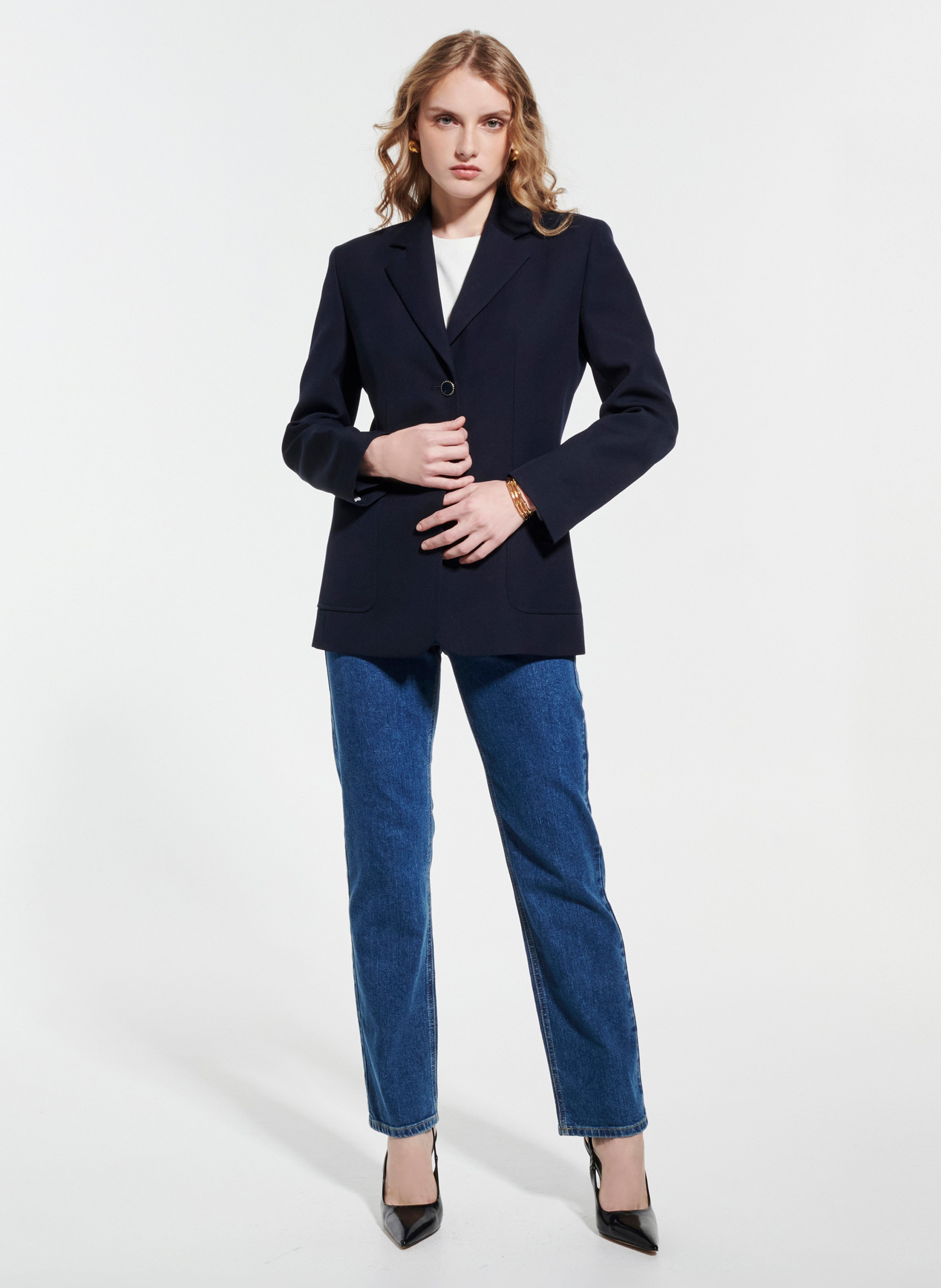 Veste  vassili ZAPA Bleu