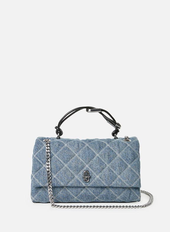 Denim effect handbag Blue by MARC JACOBS MARC JACOBS Denim effect handbag Blue