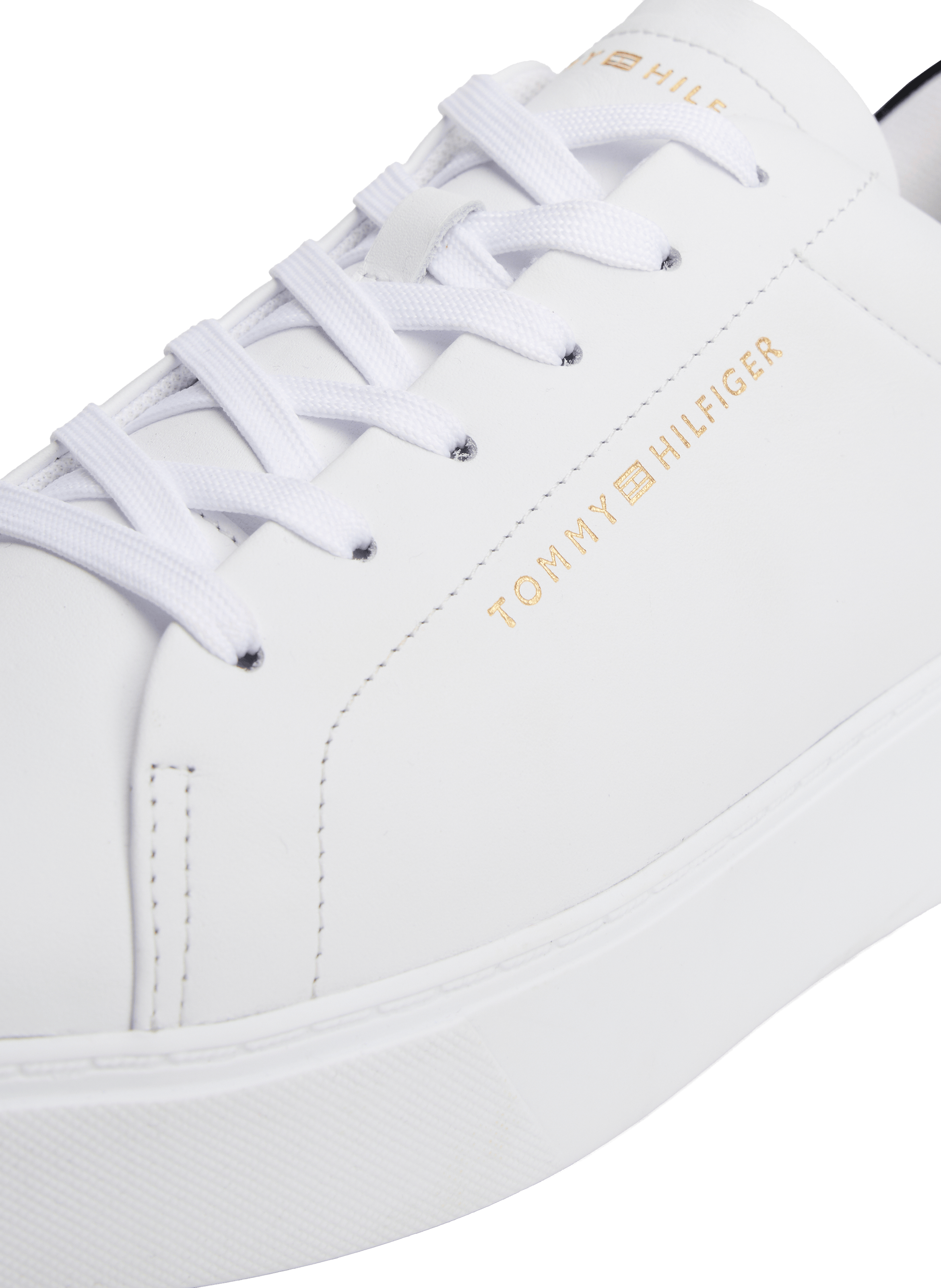Leather sneakers TOMMY HILFIGER White