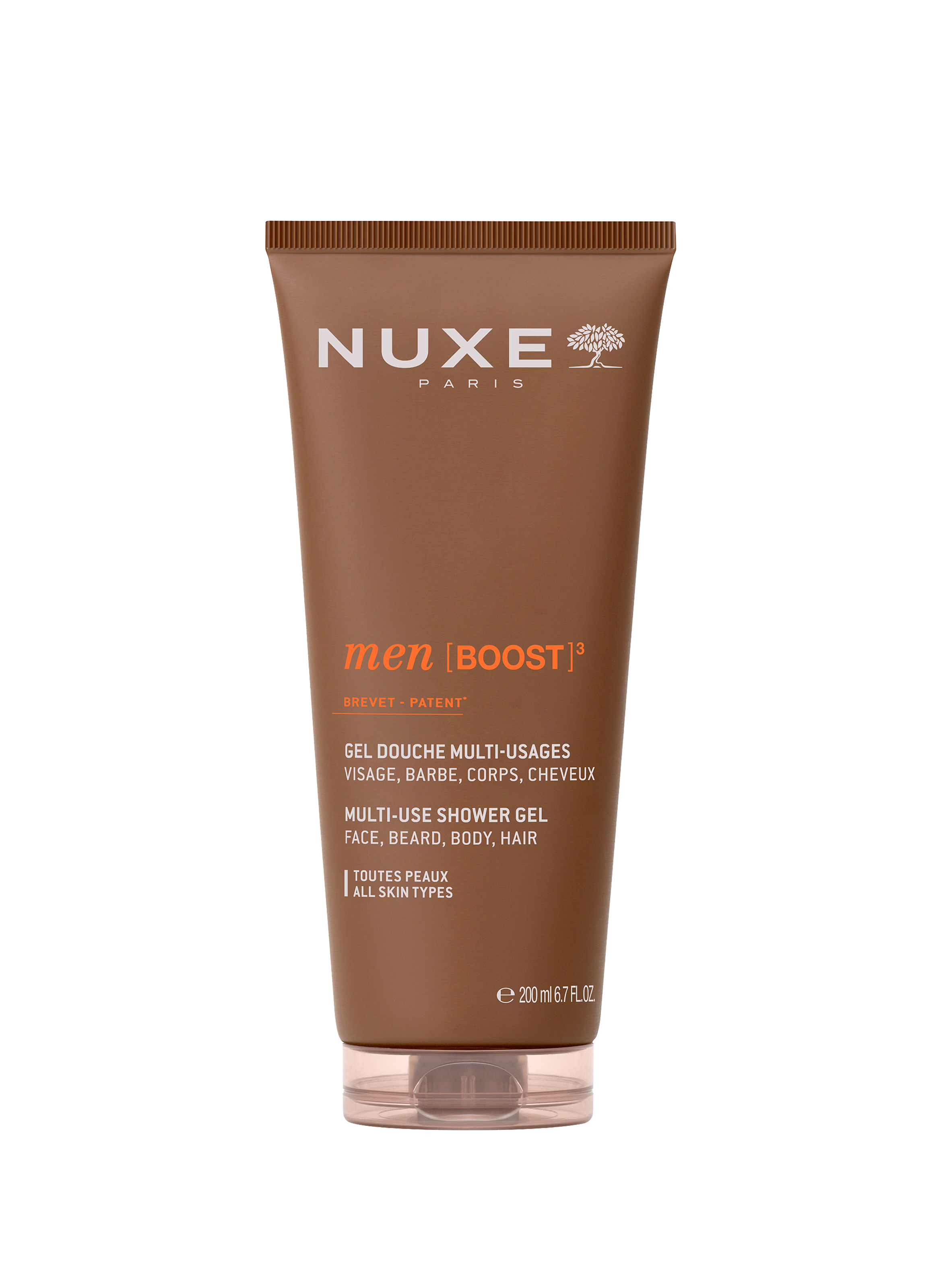 NUXE Gel Douche Multi-Usages  Visage, Barbe, Corps, Cheveux No color