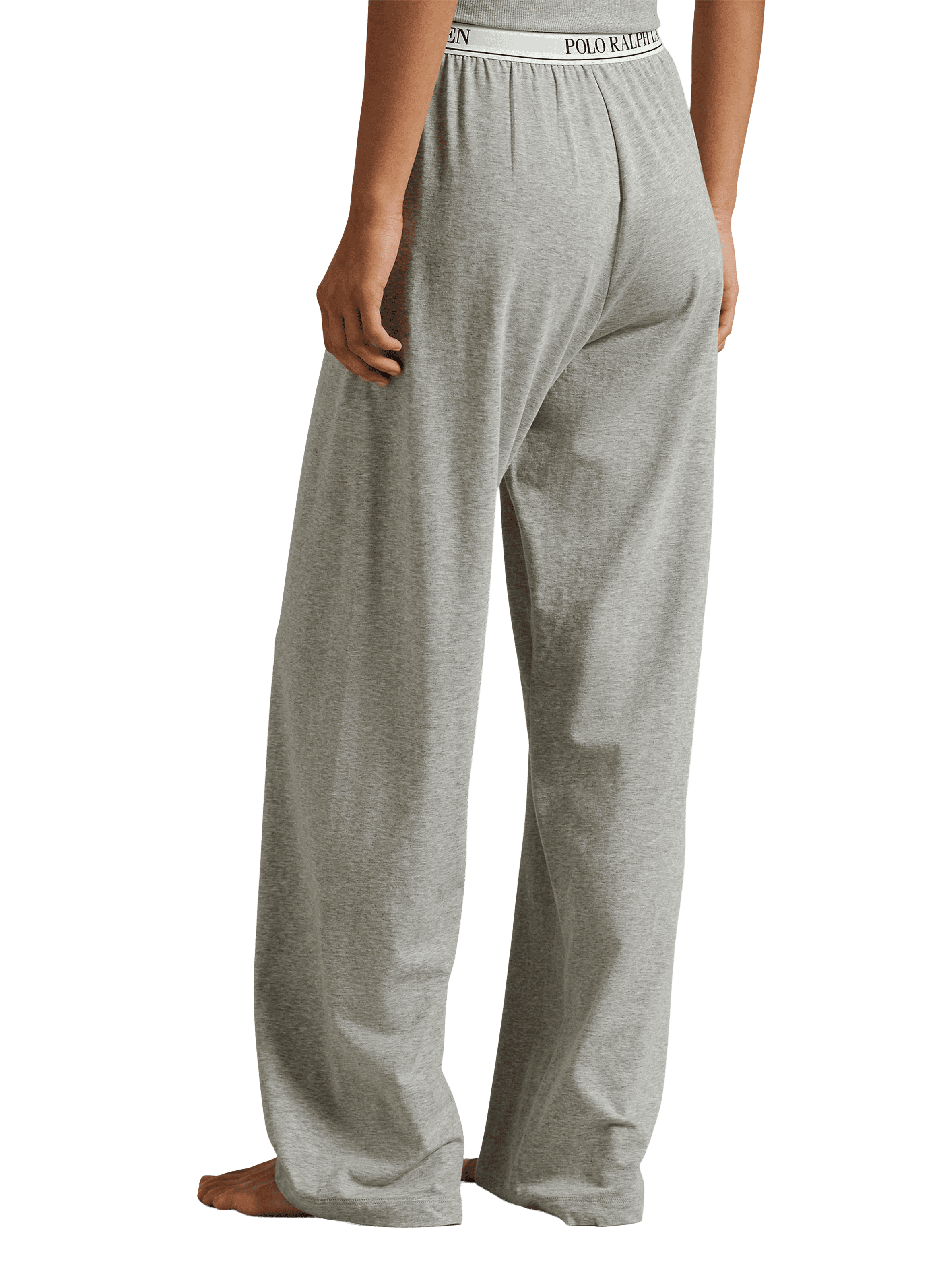 Pantalon de pyjama en coton mélangé POLO RALPH LAUREN Gris