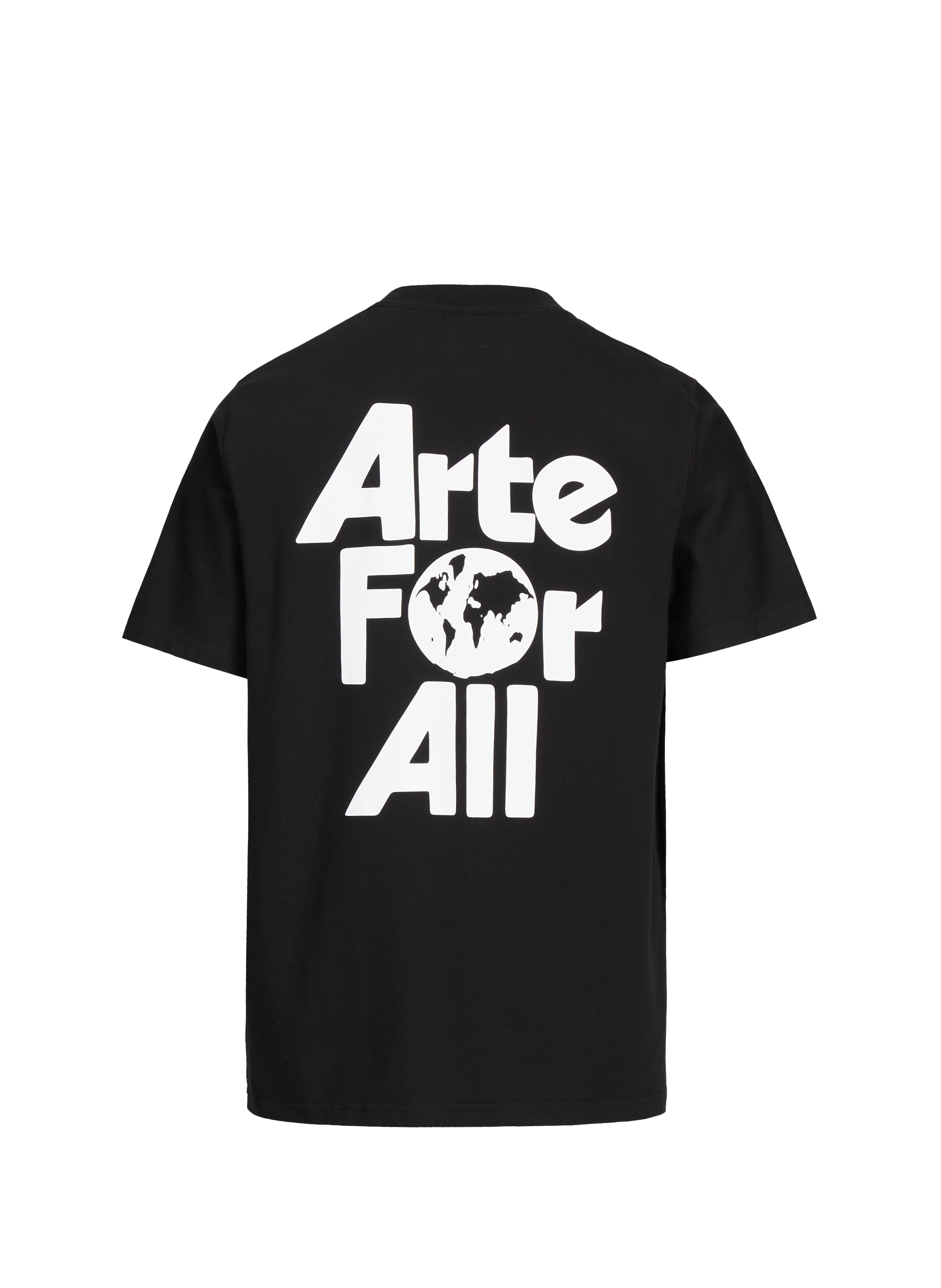 Cotton round-neck T-shirt ARTE ANTWERP Black