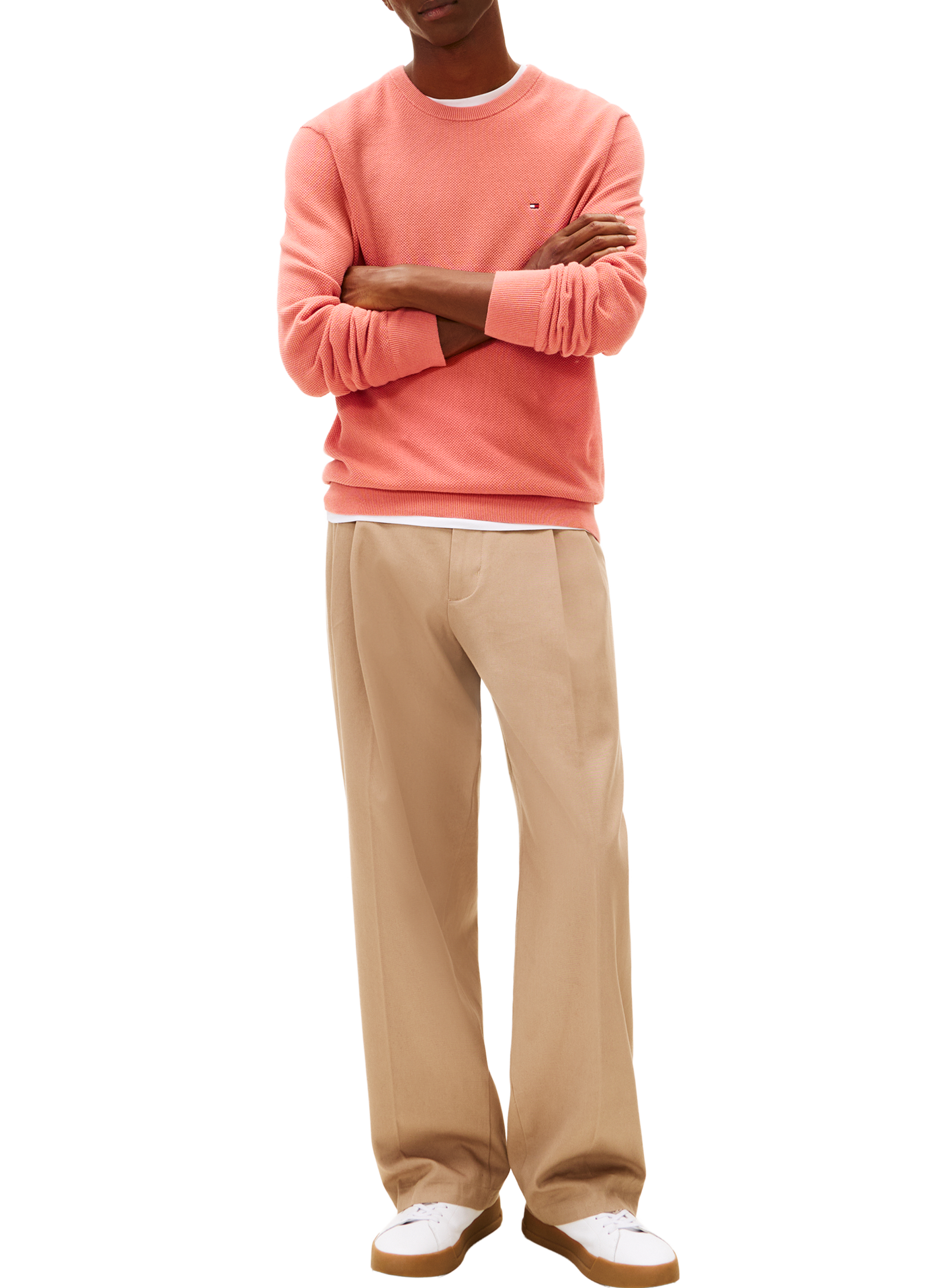 Cotton-blend jumper TOMMY HILFIGER Pink