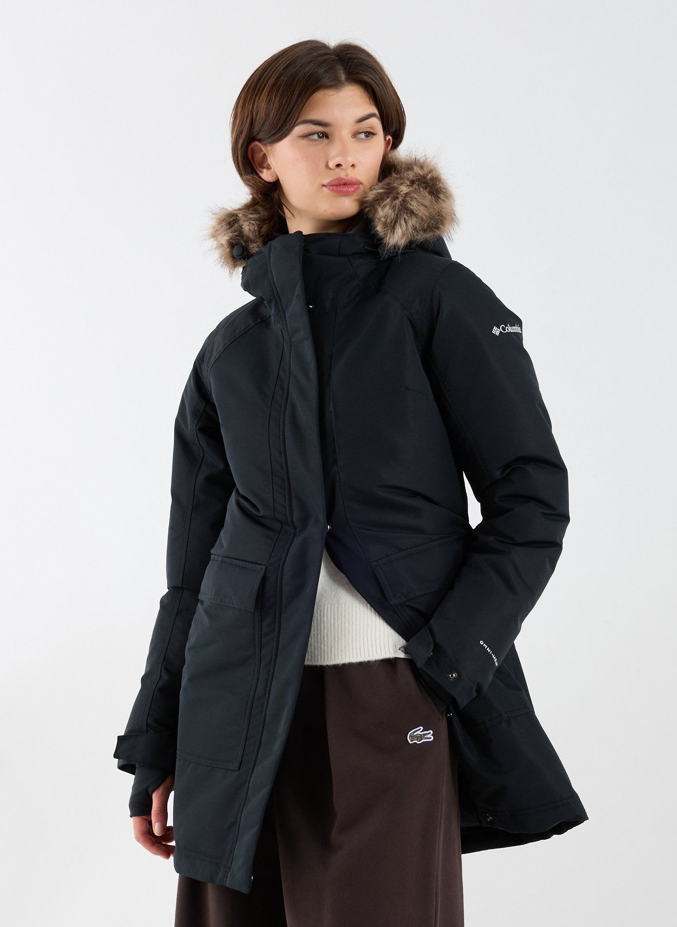 COLUMBIA Parka Imperméable Little Si Noir