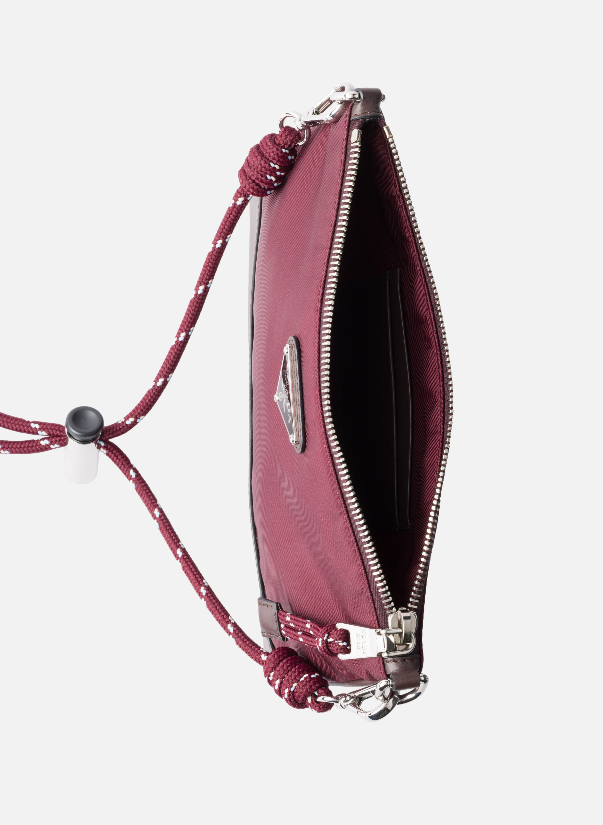 Étui pour smartphone prada speedrock en re-nylon PRADA Rouge