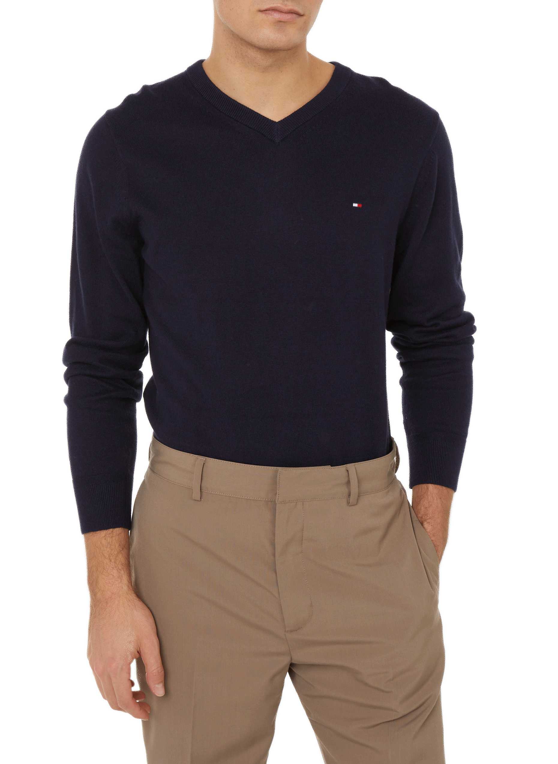 Cotton and cashmere jumper  TOMMY HILFIGER Blue