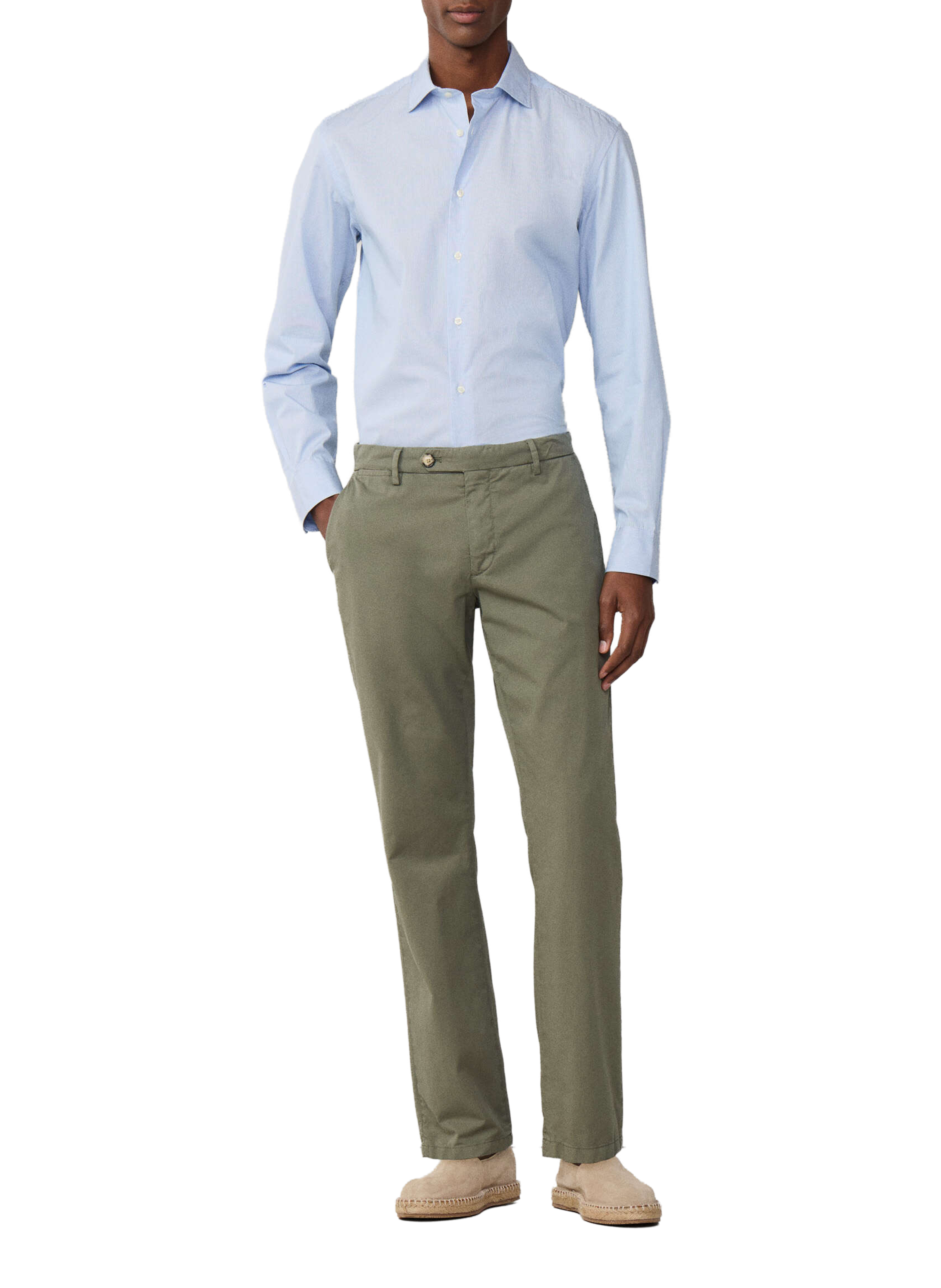 Night blue trousers - The Air Uniform FACONNABLE Khaki