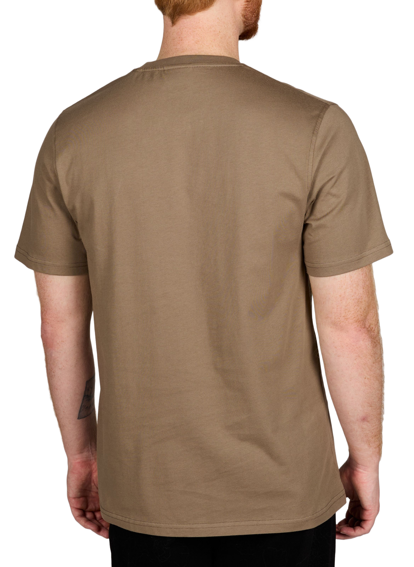 Short-sleeved Brady organic cotton T-shirt LES DEUX Brown